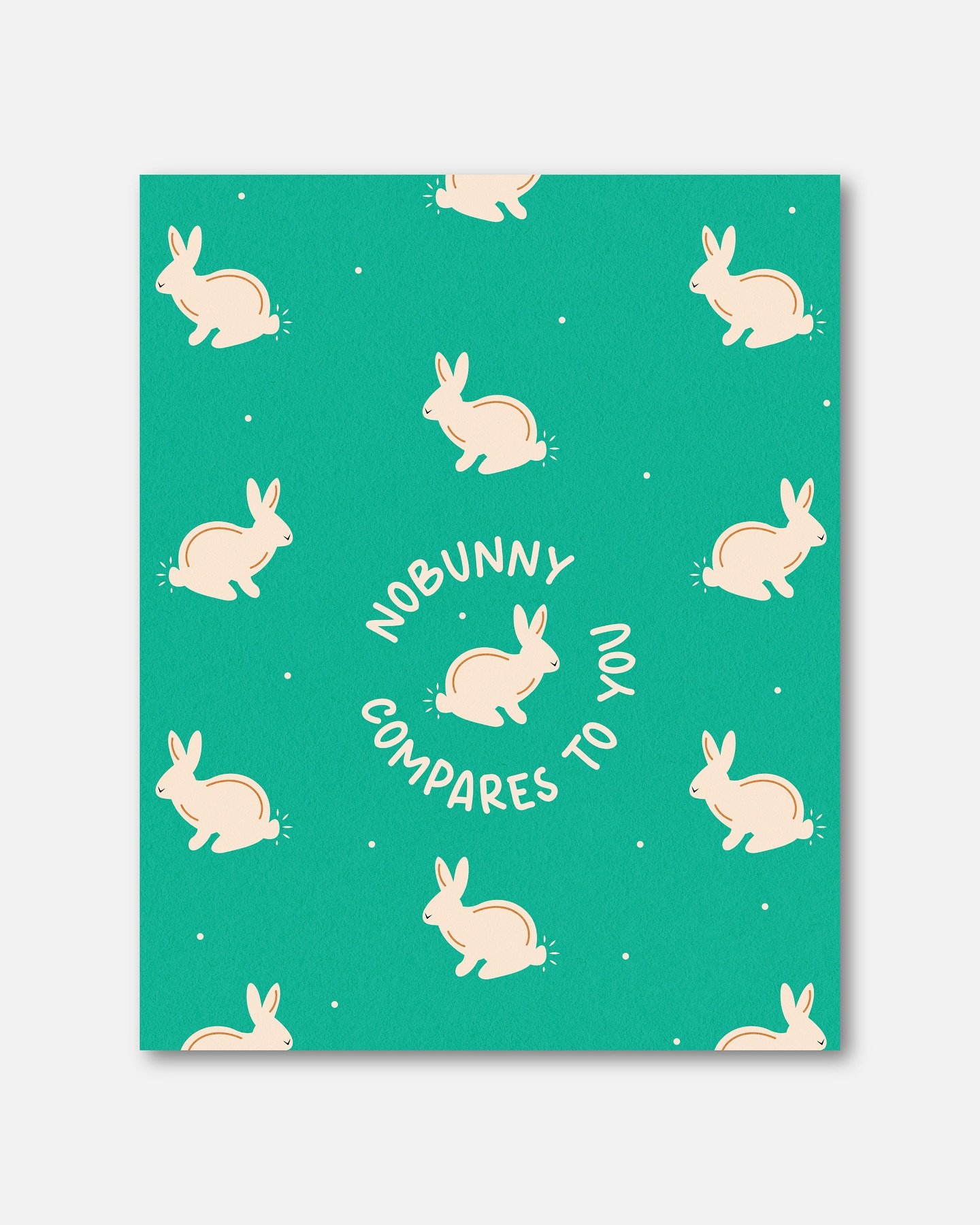 encouraging mother nature to hop into spring 🫶🏼 nobunny better in the shop now

#design #graphicdesign #freelance #freelanceforhire #designforhire #adobe #adobeillustrator #illustrator #illustration #texture #bunny #rabbit #spring #pattern #goodtyp