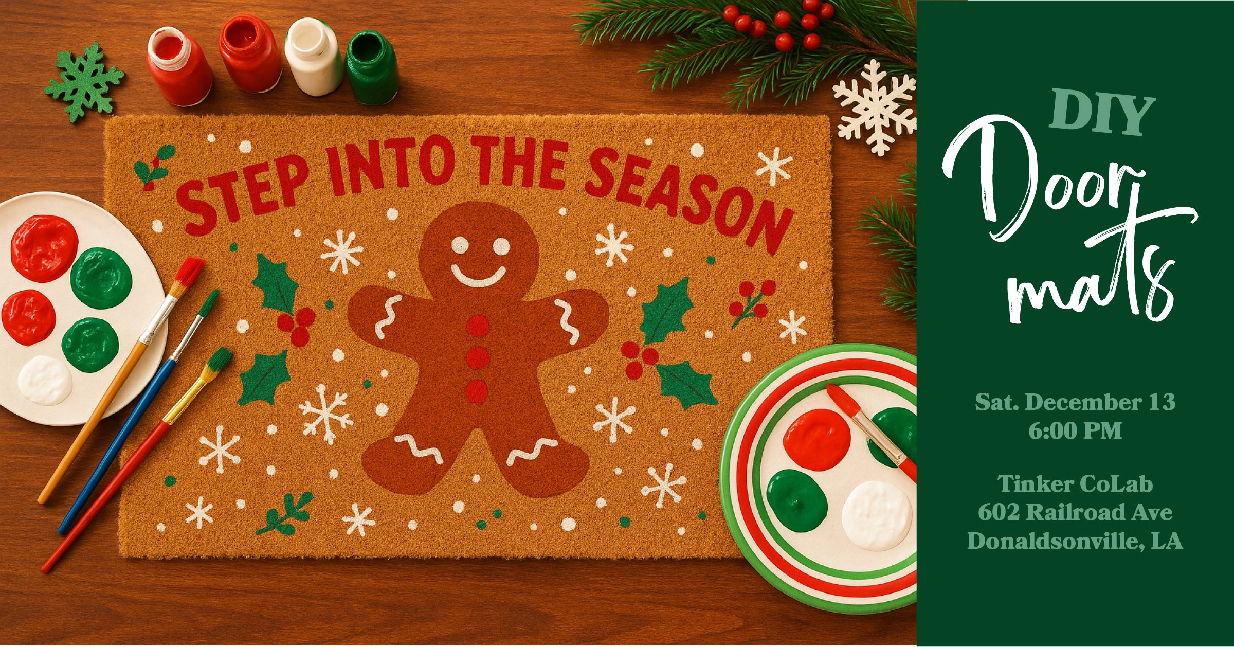 Step into the Season—DIY Doormats