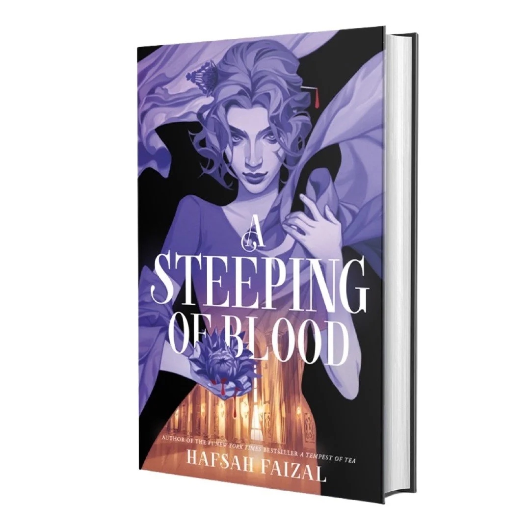 Currently Reading: A Steeping of Blood by Hafsah Faizal