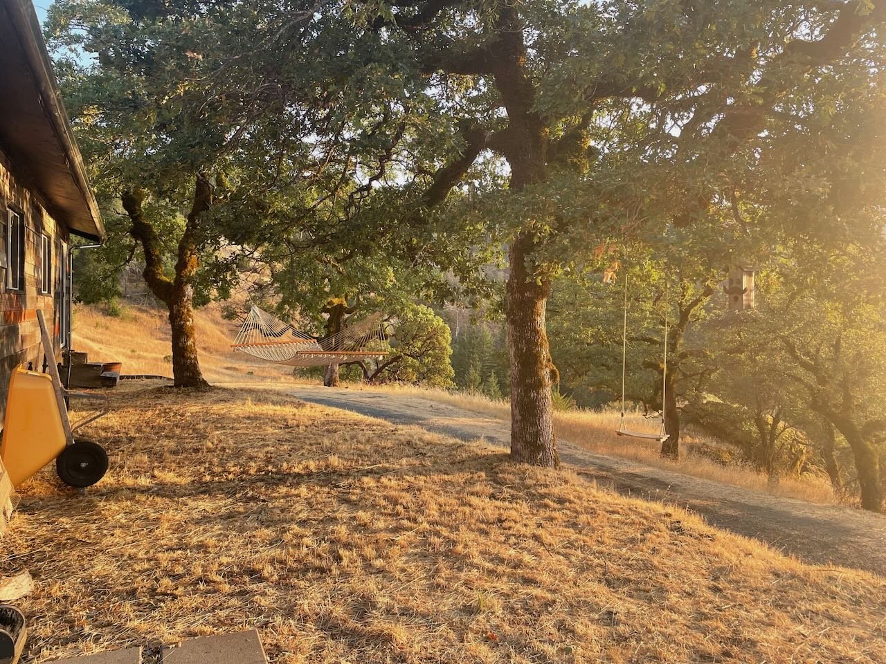10 Side of cabin at sunset.jpeg