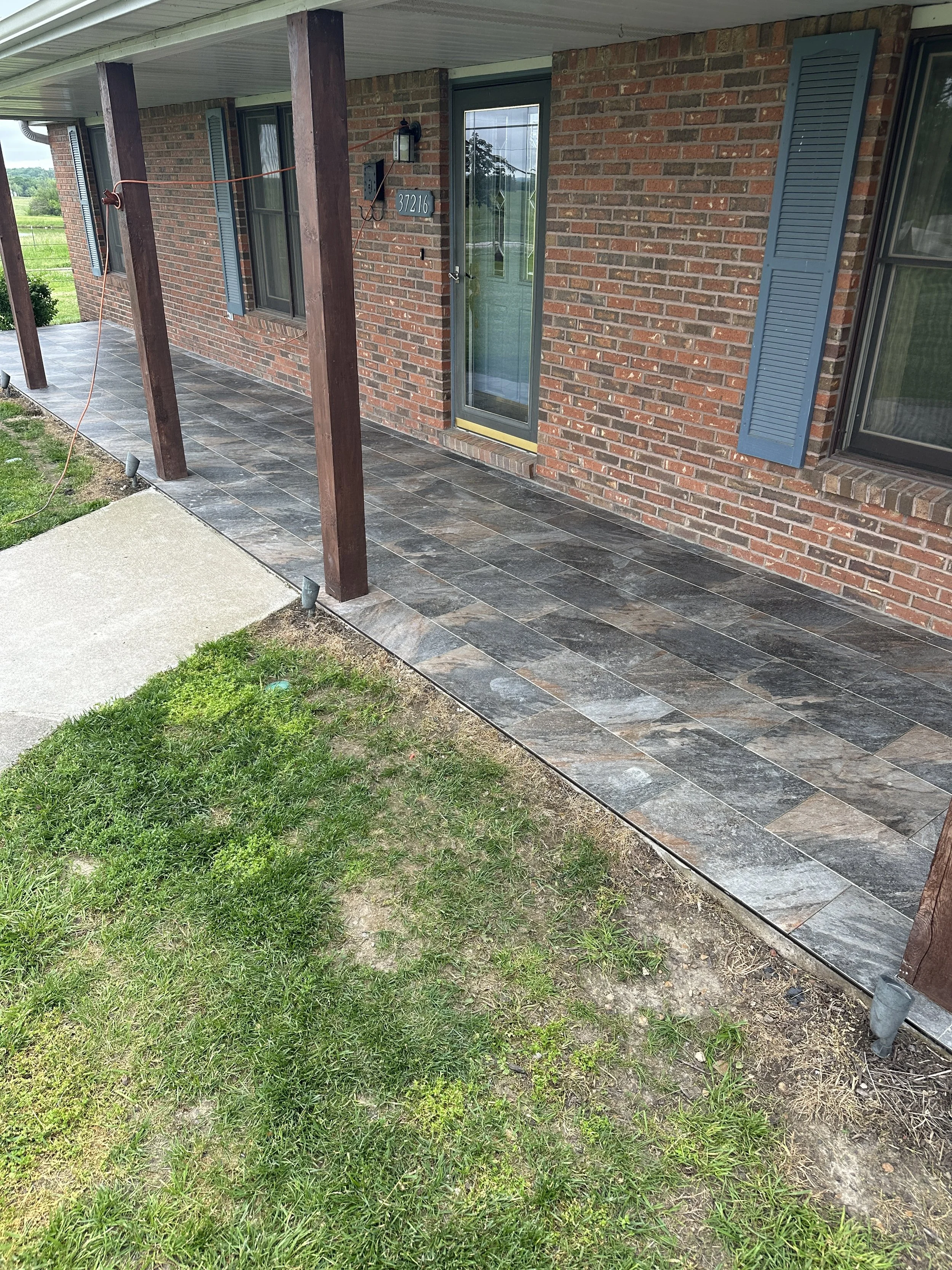 Ceramic Tile Porch 