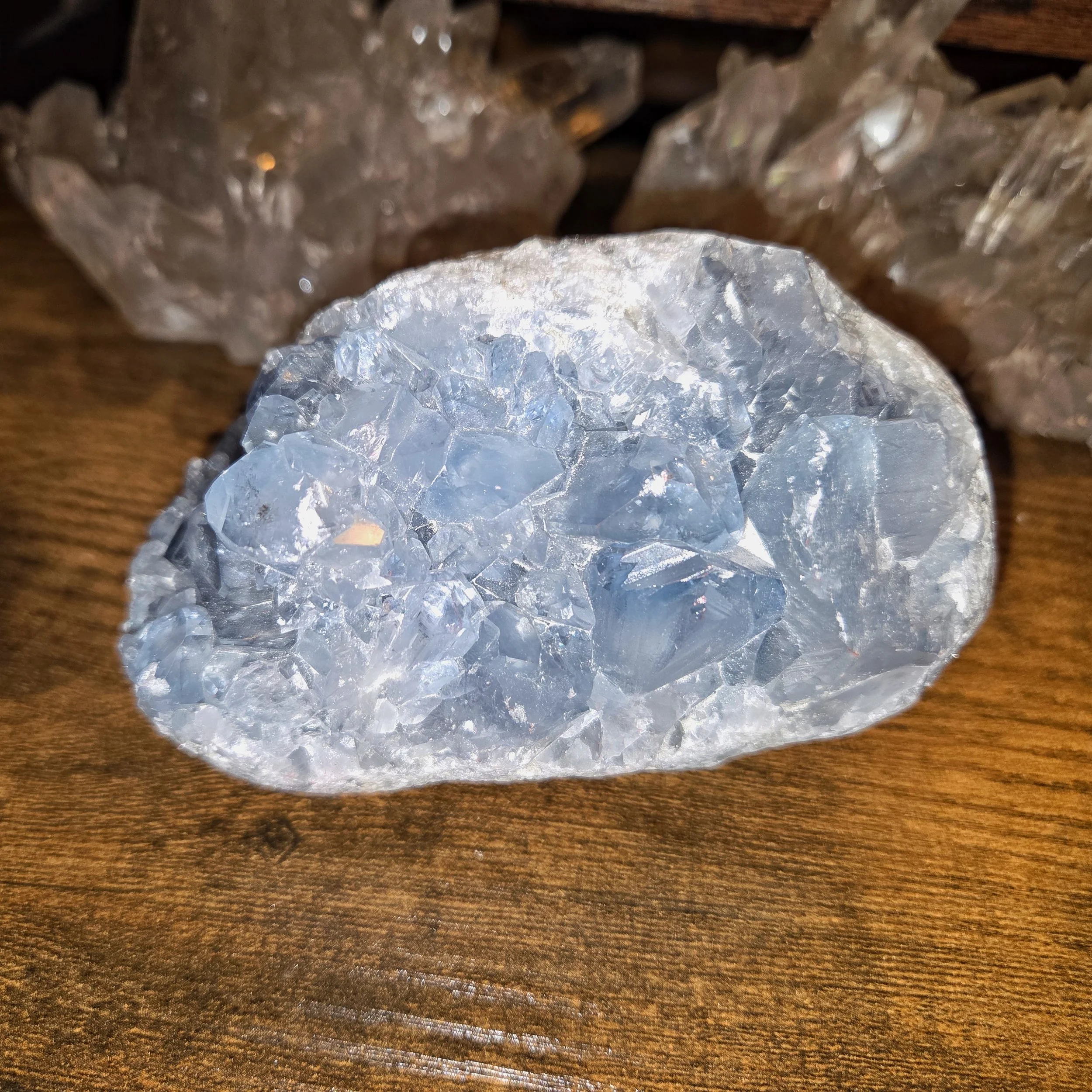 Celestite Cluster