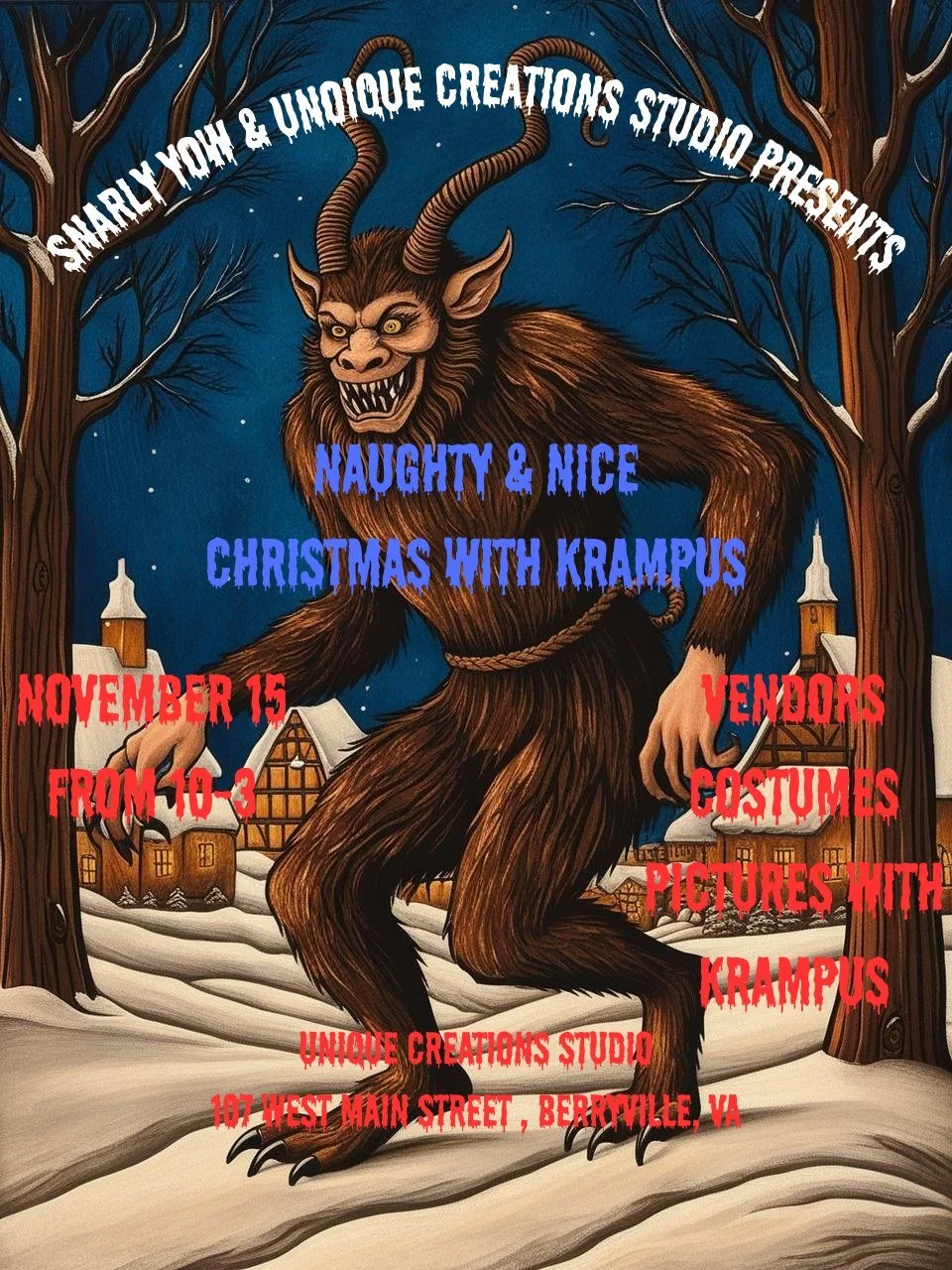 Naughty n' Nice Christmas with Krampus