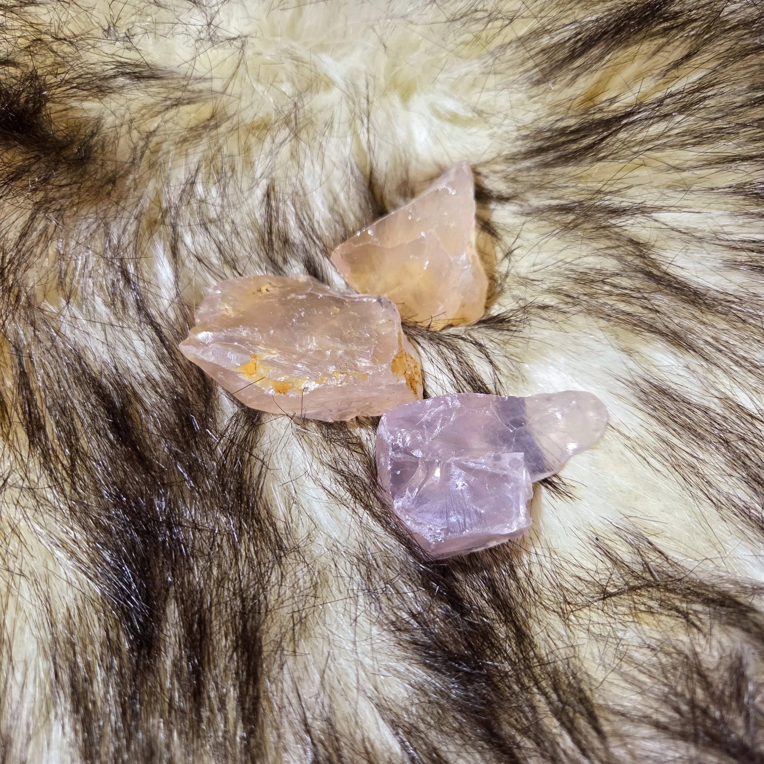 Raw Rose Quartz