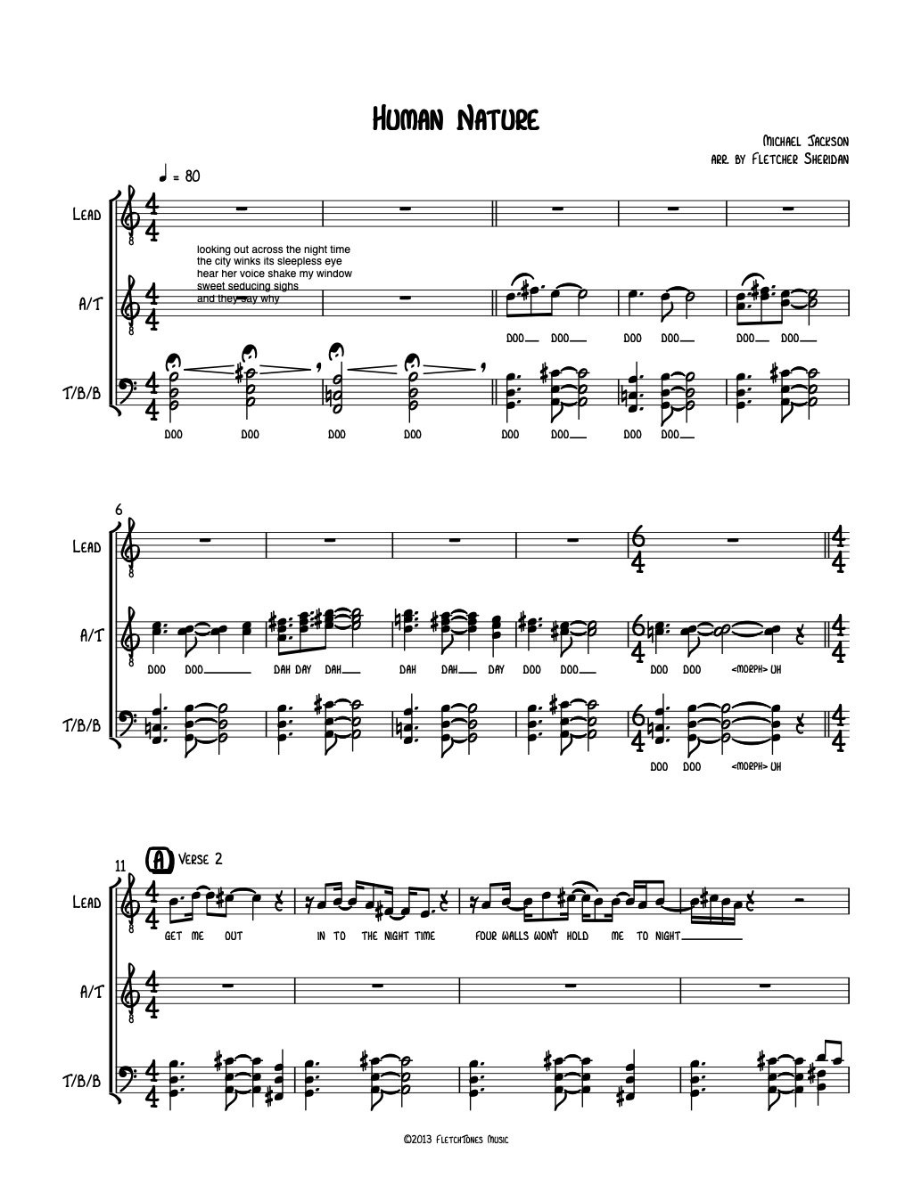 Human Nature Custom ACappella Arrangement by MPACT — M•PACT(01)