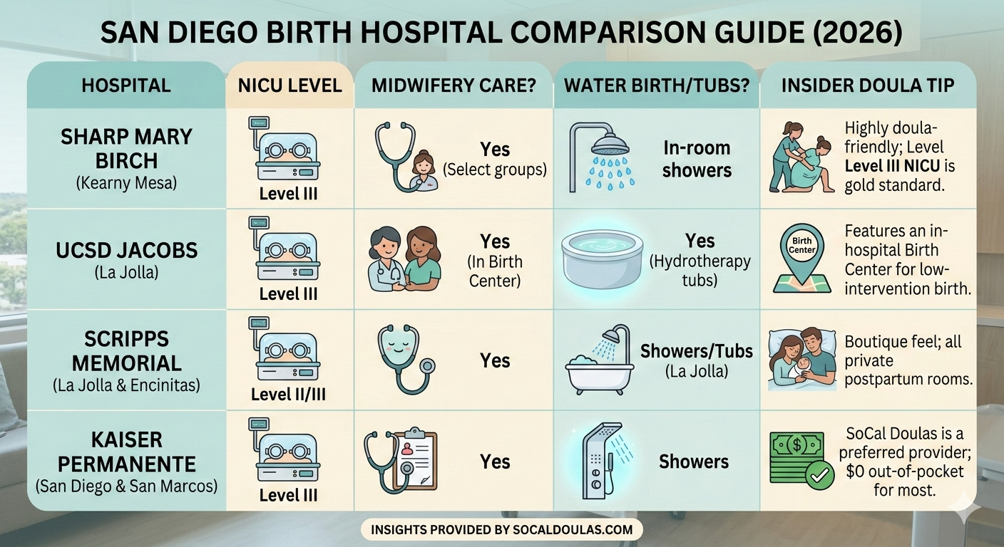 Giving Birth in San Diego: A Doula’s Guide to the Best Local Hospitals (2026)