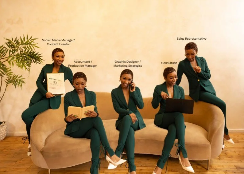 POV: You thought it was a team... it&rsquo;s just me. 🤭
Every brand you see here is powered by one woman wearing a lot of hats.

From strategy calls and content planning to branding, design, client communication, and execution&mdash;I&rsquo;m involv