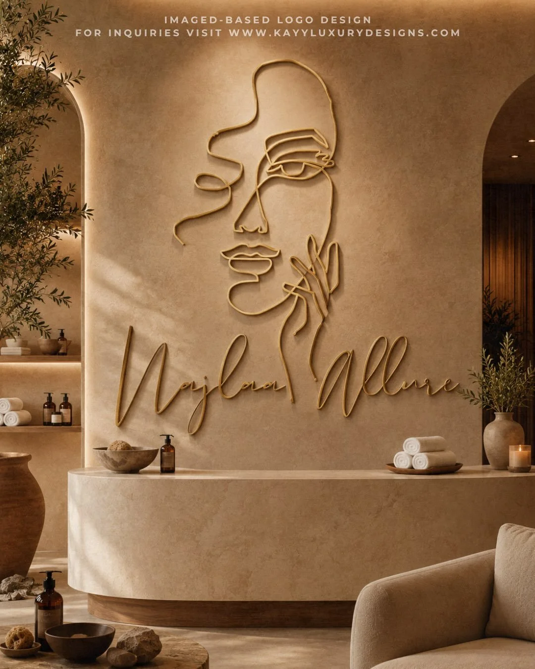 From a simple sketch to a complete luxury skincare brand. 🤎✨

This logo was sketched from scratch and carefully developed into a custom brand identity designed to reflect the natural, elevated, and calming feel of a luxury skincare line. 🌿

But we 