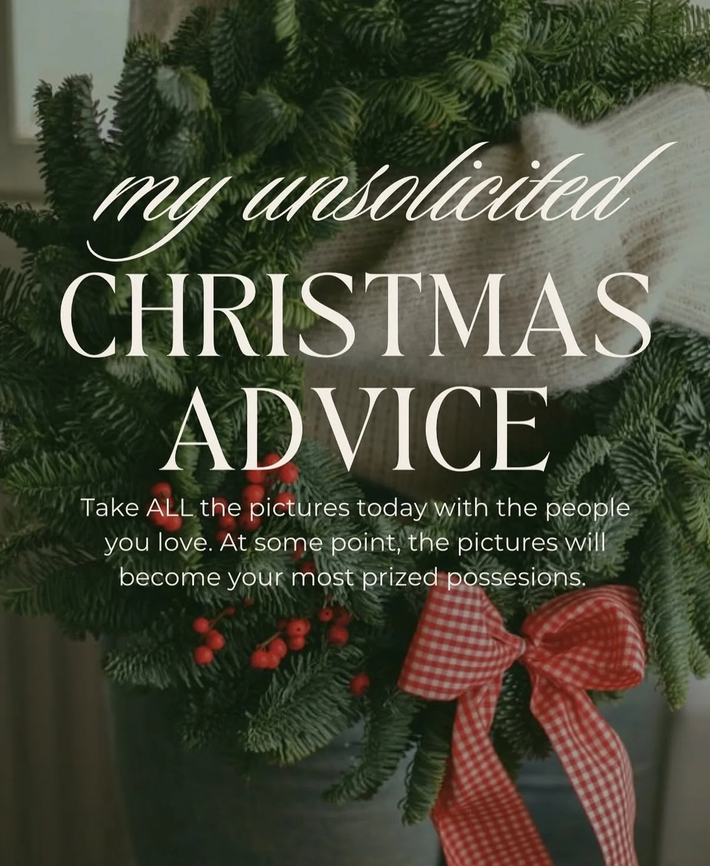 Make the effort to take pictures of everyone gathered this holiday season. It will be worth the effort, I promise. 🎄🫶🏻 

#griefychristmas #fucancer #takepictures #holidaymemories