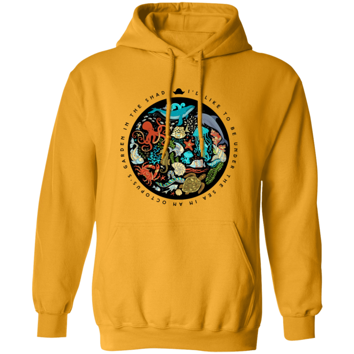 Octopus's Garden Hoodie In Gold.png