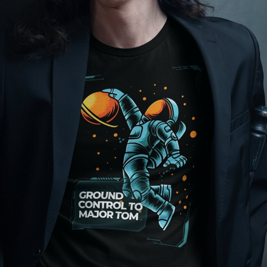 David Bowie Space Oddity T-Shirt.png