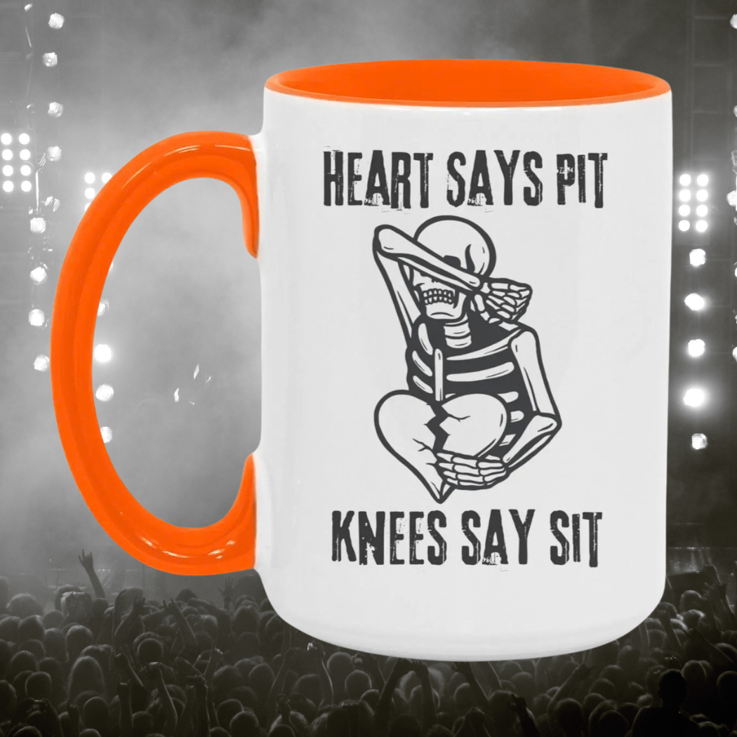 Heart Says Pit Knees Say Sit  Mug Mock Up in Orange.png