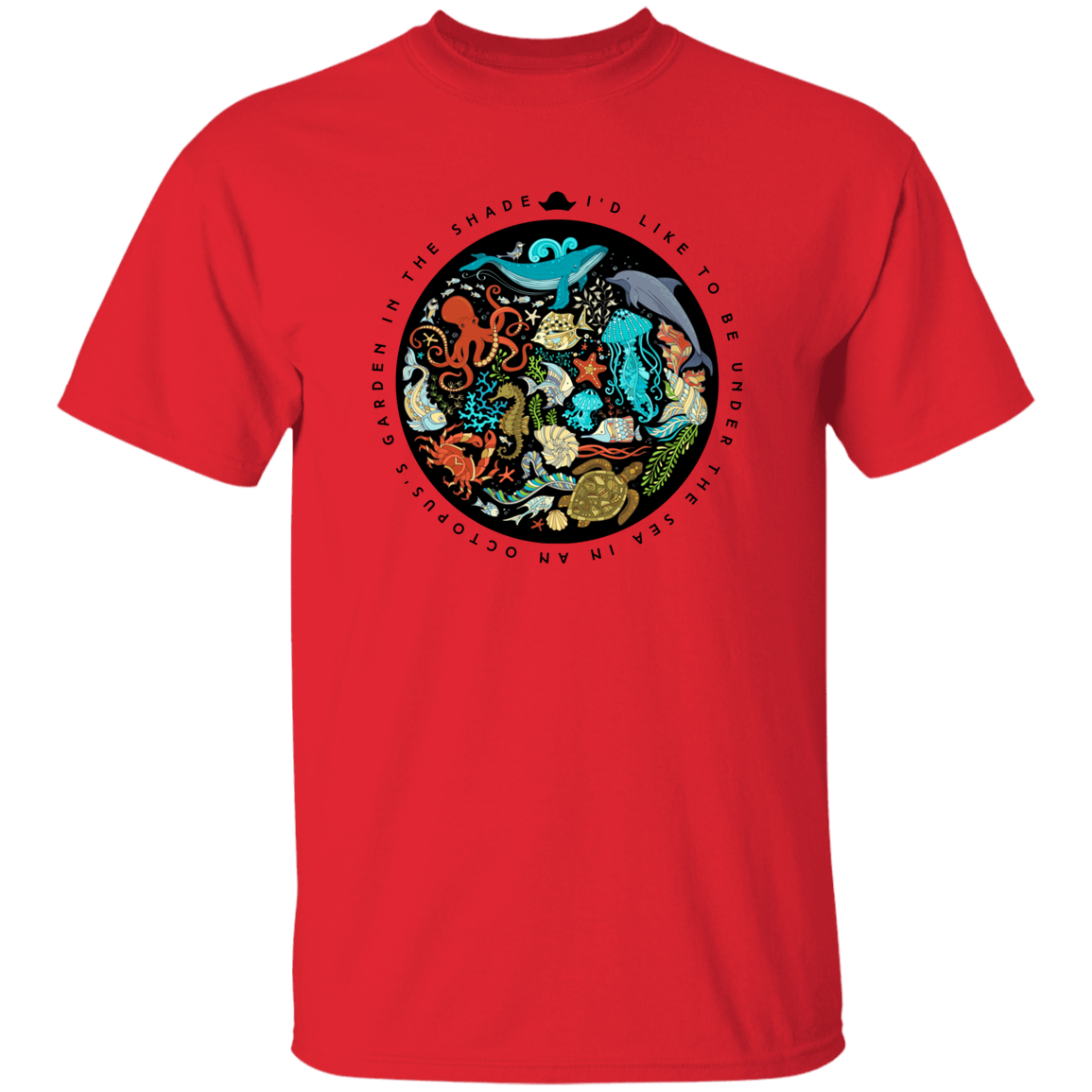 Octopus's Garden T-Shirt Mock Up in Red.png