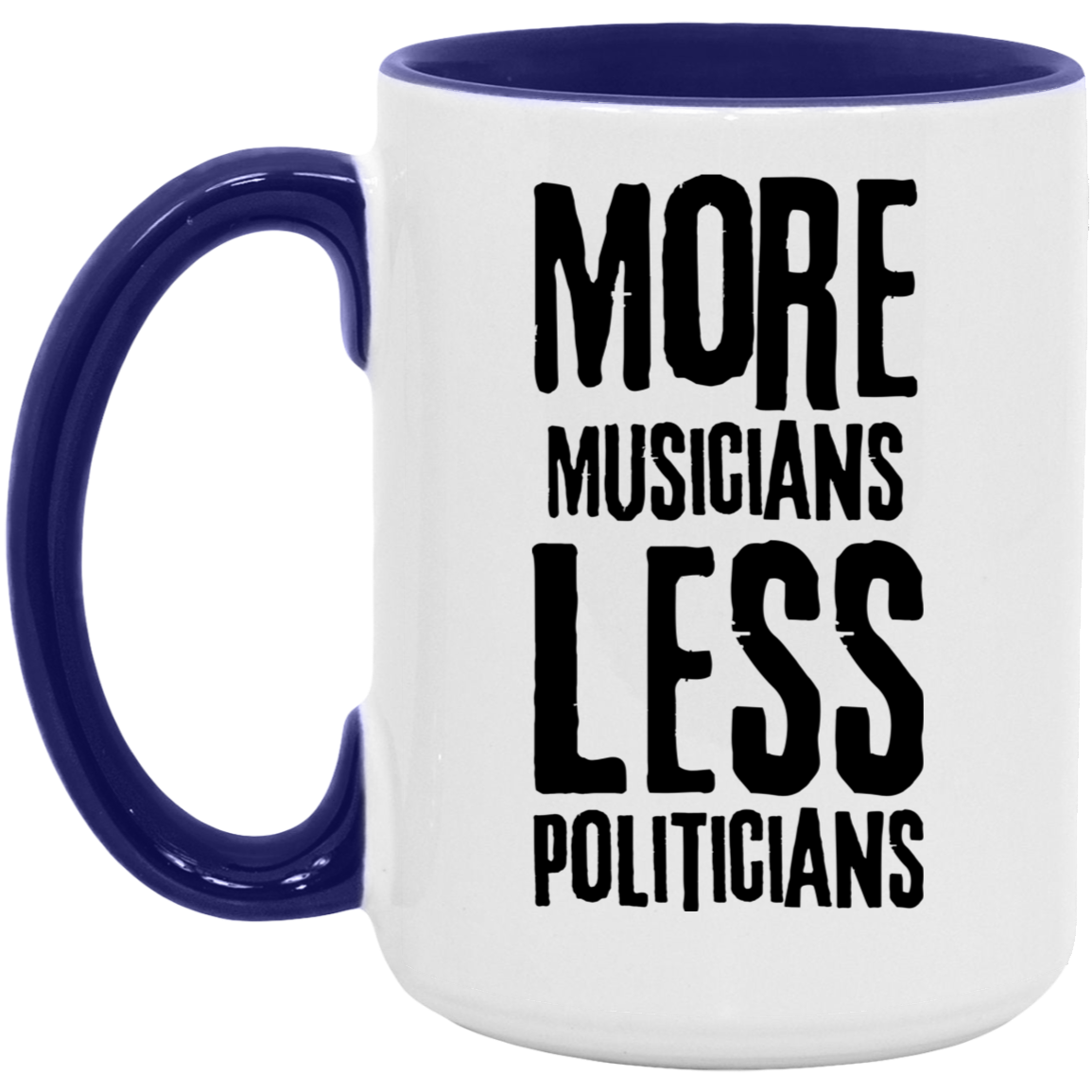 More Musicians Less Politicians Mug In Midnight Blue.png
