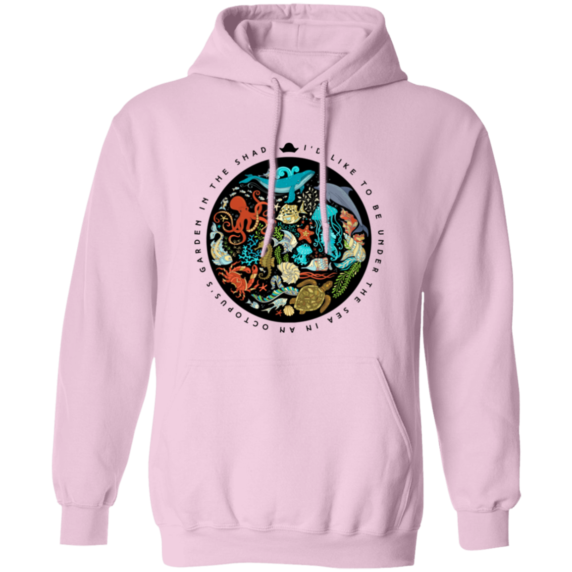 Octopus's Garden Hoodie In Pink.png