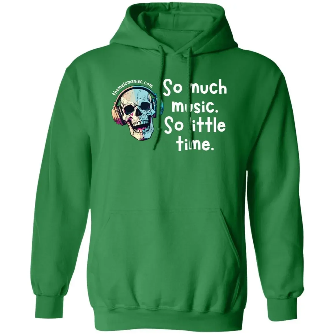 So Little Music Hoodie In Green.webp