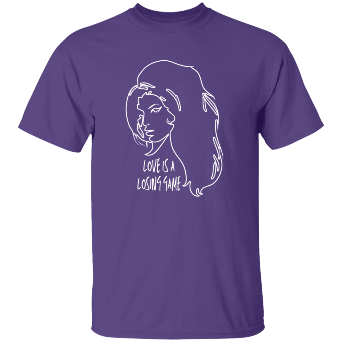 Love Is A Losing Game T-Shirt In Purple.png
