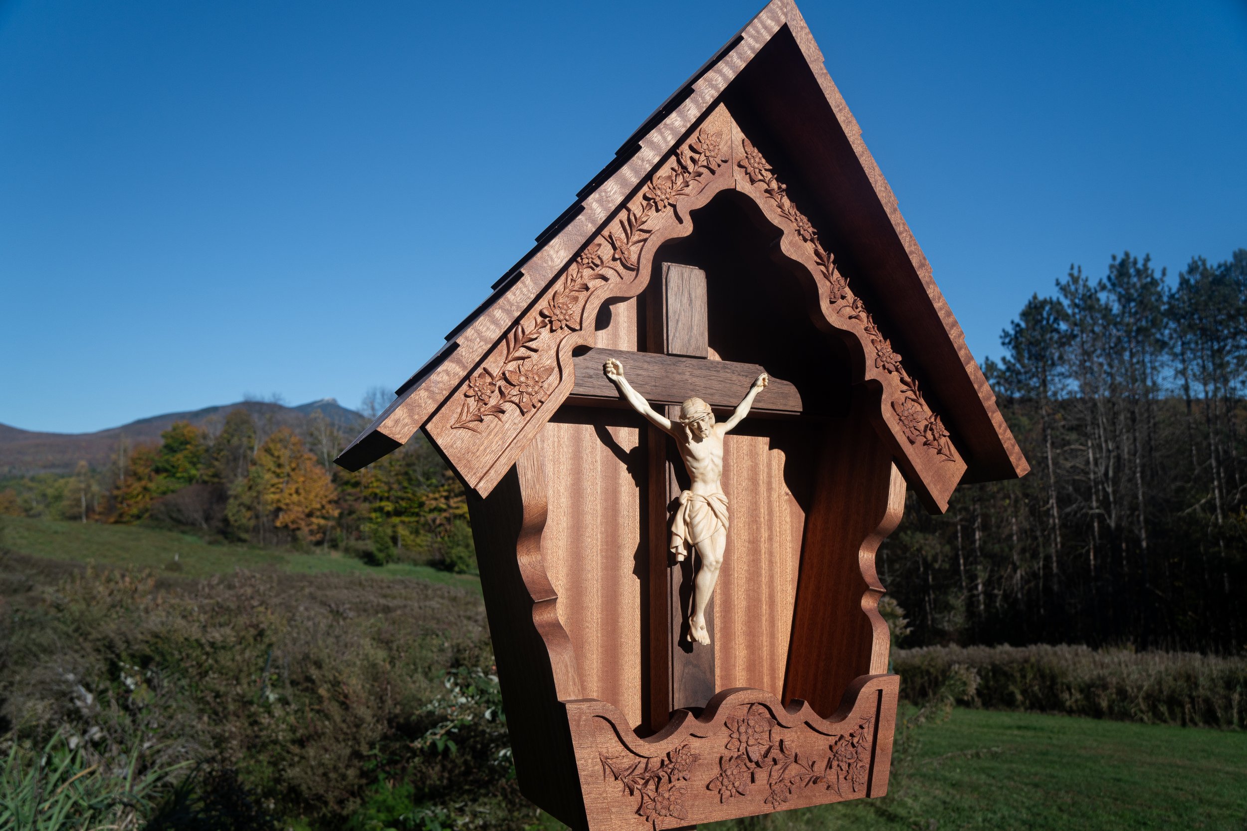 wayside shrine crucifix