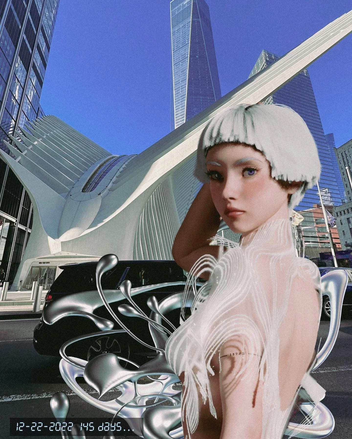 NANA in NYC:   A Narrative through a Virtual Influencer Instagram