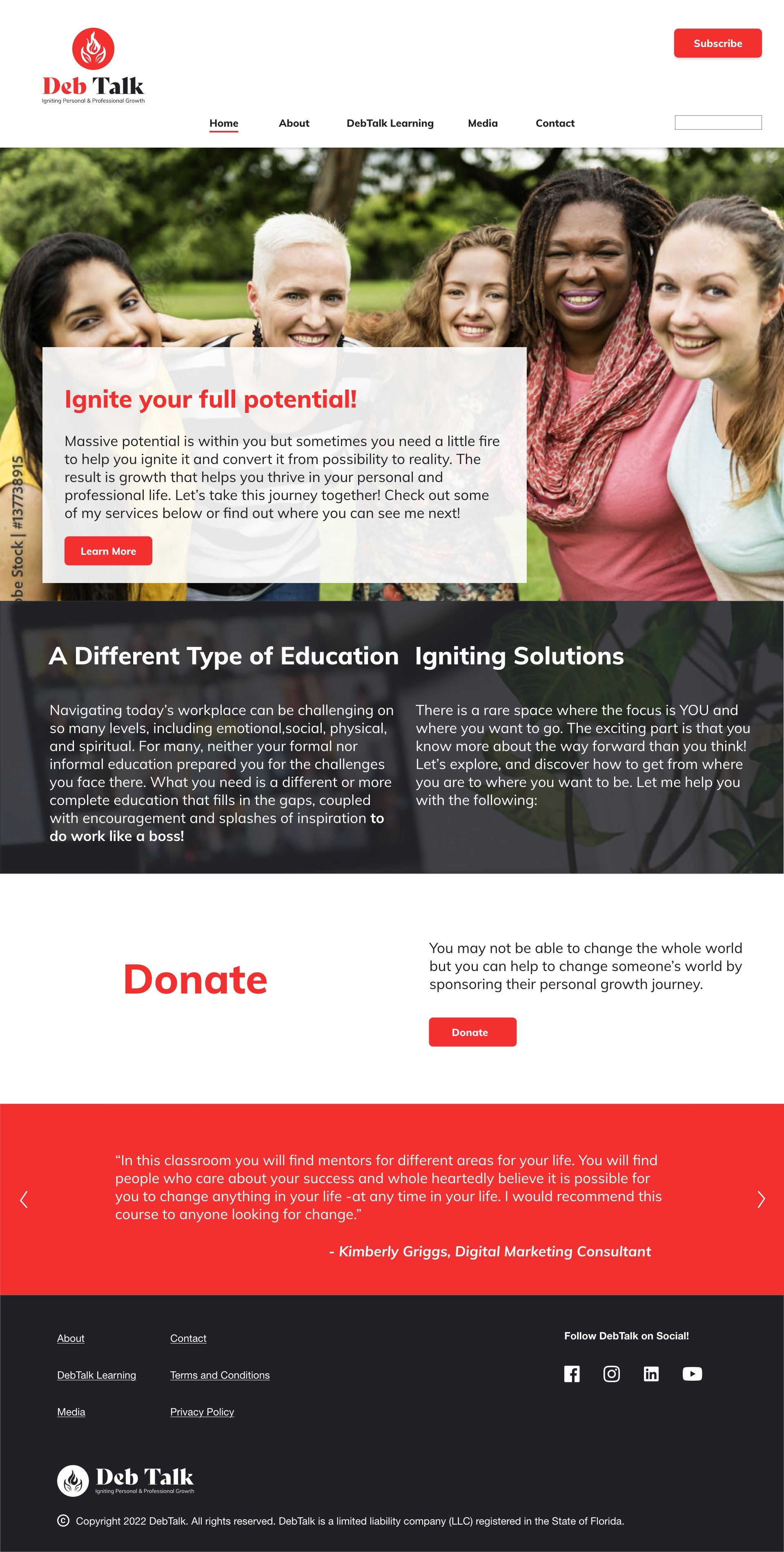 DebTalk - Homepage.jpg