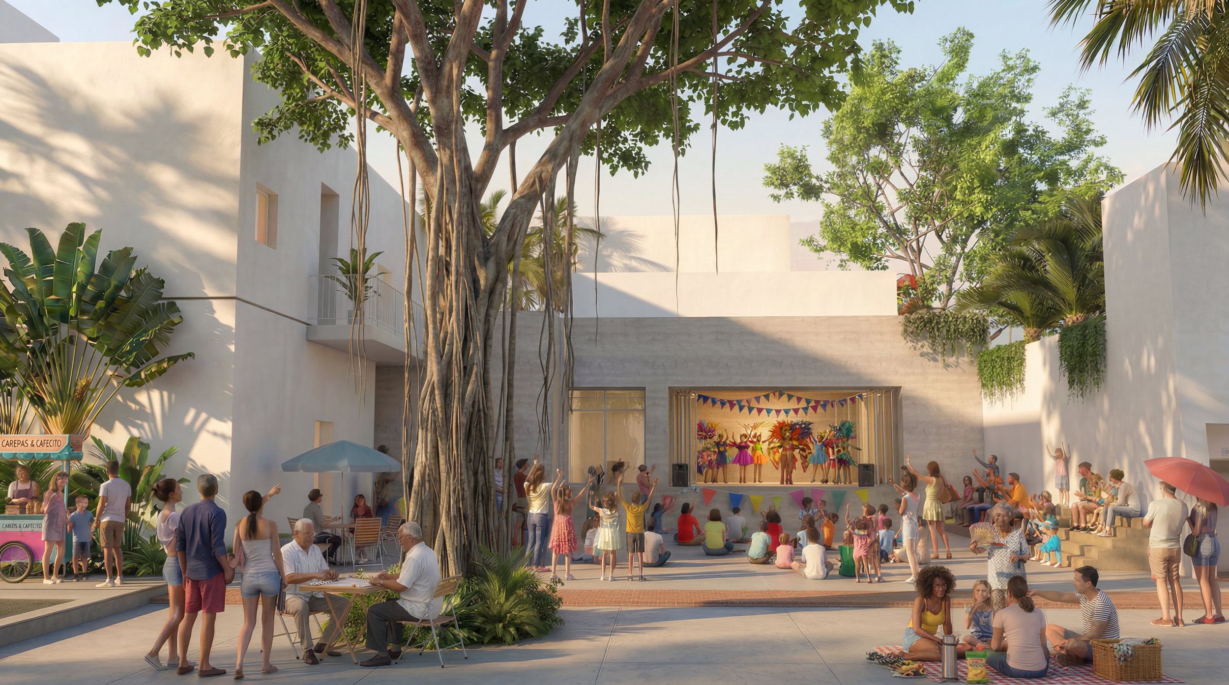 Kindergarten in Jose Marti Park, Miami, FL