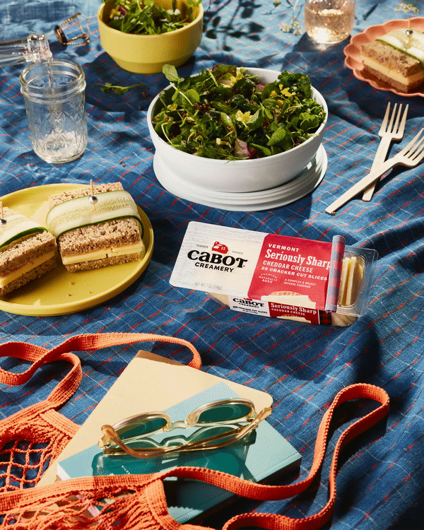 Photo for Cabot Creamery created by Austin-based food photographer Mackenzie Smith. Produced by Janai Cano.