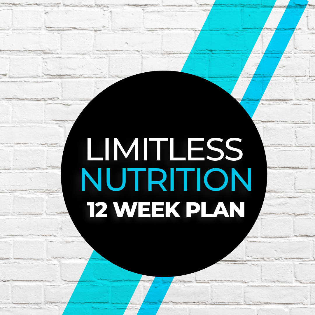 Nutritional Meal Plan & Custom Recipes: 12 Weeks