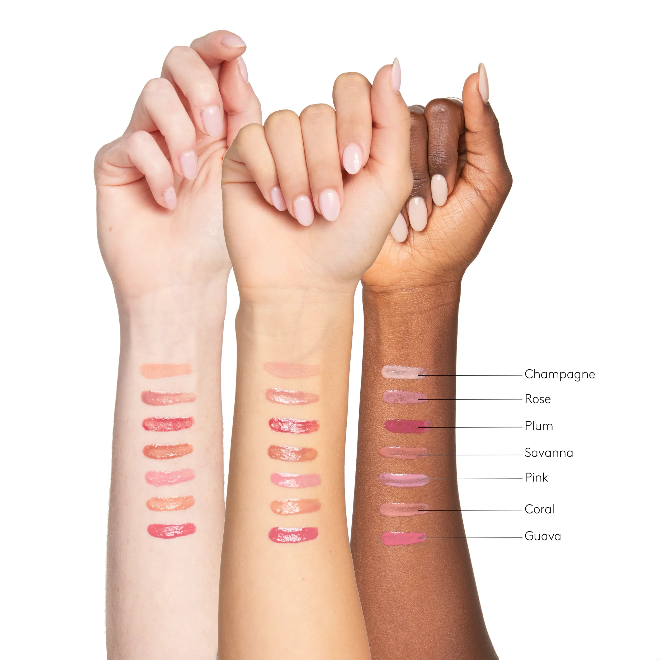 2026_SiteUpdates_OnModel_ArmSwatches_LipShine.webp