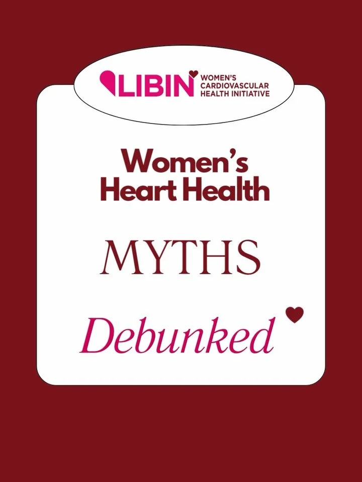 In the midst of Stress Awareness Month, we&rsquo;re highlighting common myths about stress and women&rsquo;s heart health.

Swipe through to separate fact from fiction and learn how stress can impact your heart. ❤️

#LibinWCHI