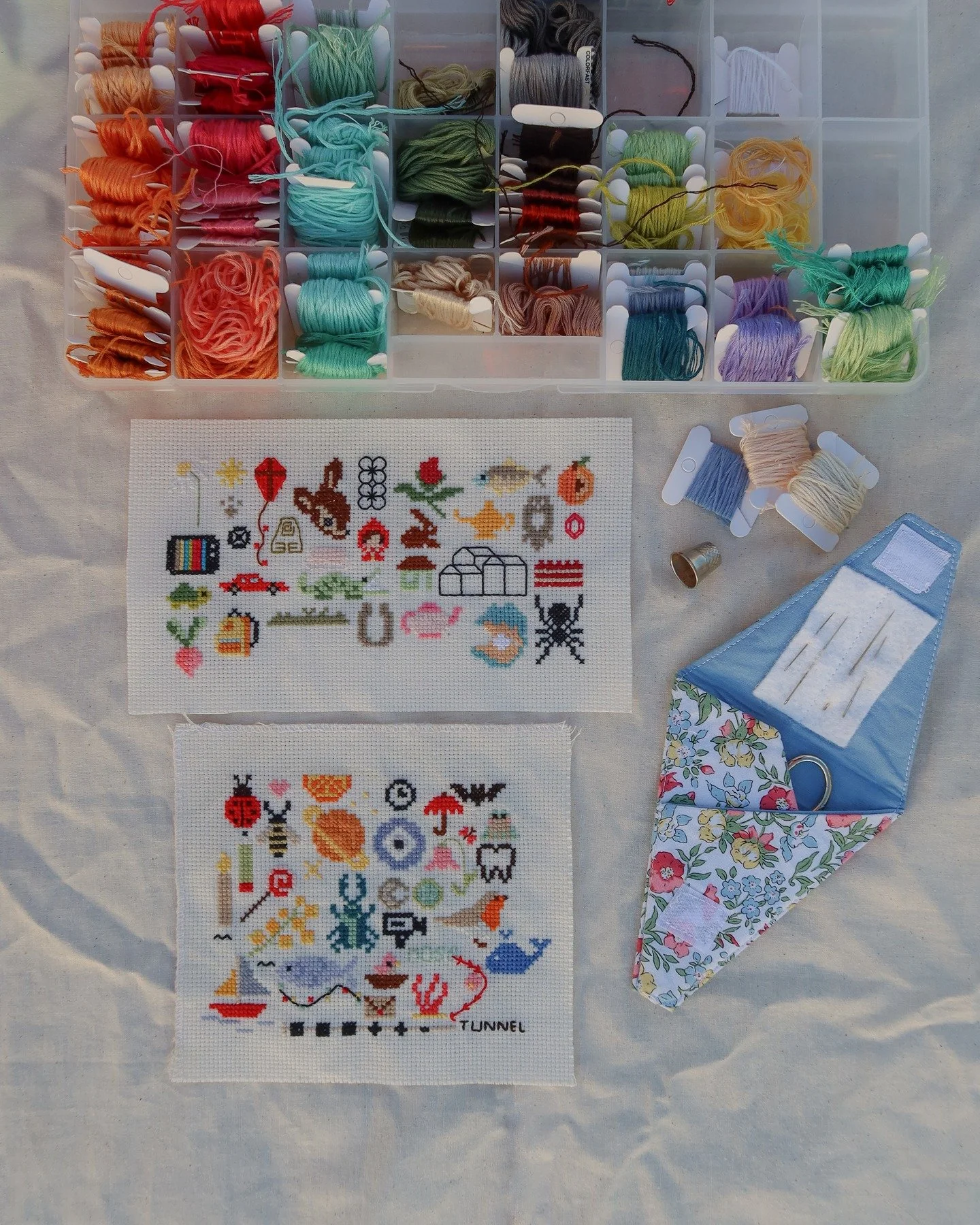 Happy Peachtober! This is my third year participating, doing a cross stitch a day, and I wanted to share my previous years along with todays prompt acorn 🍁🍂#peachtober #peachtober2025 #peachtober25 #peachtober25acorn #peachtoberacorn #crossstitch