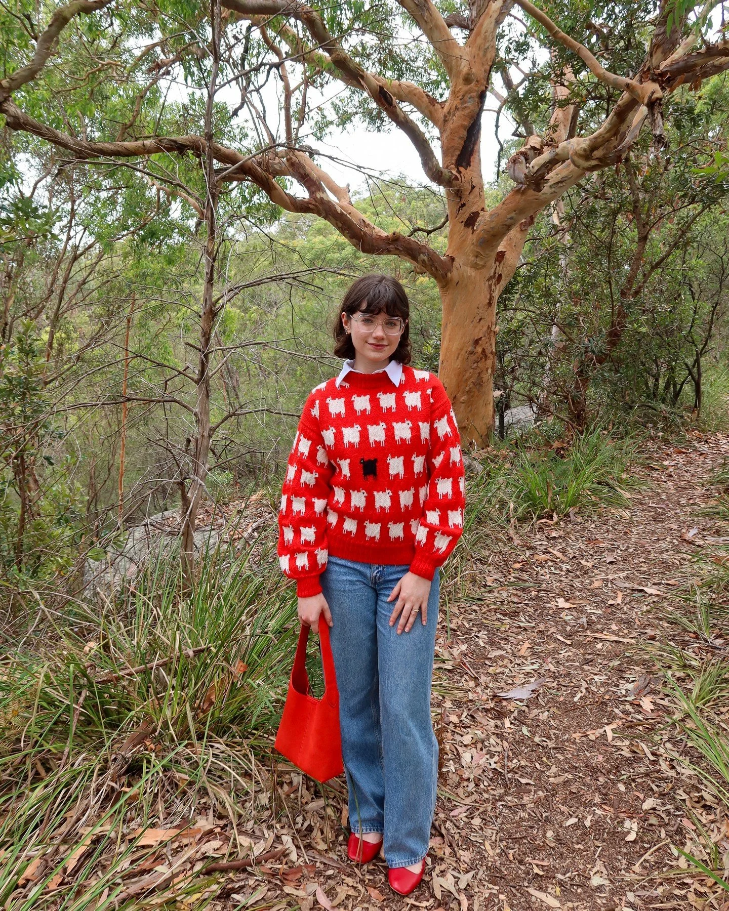 Lady Diana has always been a style icon for me and one of the big motivators for learning to knit was to make jumper, now I just need the temperature to drop! 

YARN: Morris &amp; Sons Estate 100% Wool 4 Ply Gladiola, Jasmine &amp; Tar 
PATTERN: Dian