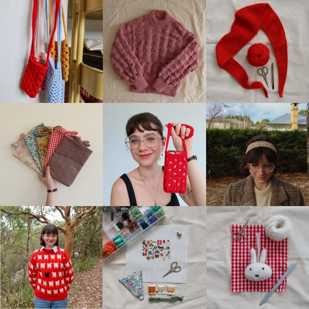2025 was a crafty year!

I learnt two new crafts, beaded embroidery and English paper piecing, and improved my knitting, cross stitch and sewing skills. I created two patterns, one for my book sleeves and a crochet phone bag I hope to release soon. I
