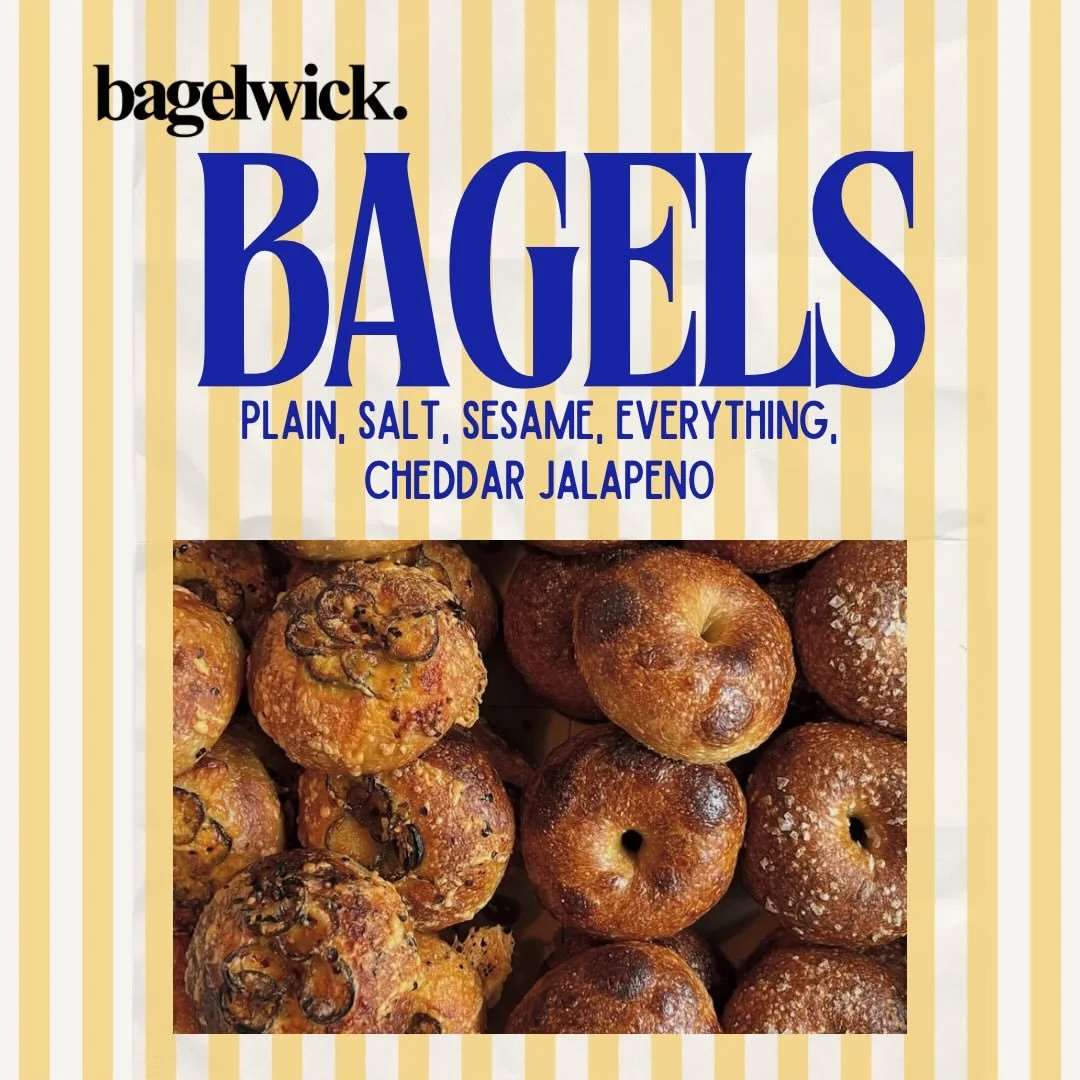 🚨☀️🚨ANNOUNCEMENT🚨☀️🚨 
We&rsquo;re now serving @bagelwick bagels 🥯🥯🥯 
We will have a limited amount every event, so make sure you grab em before they&rsquo;re gone 🏃🏽🏃🏼&zwj;♀️🏃🏽&zwj;♀️