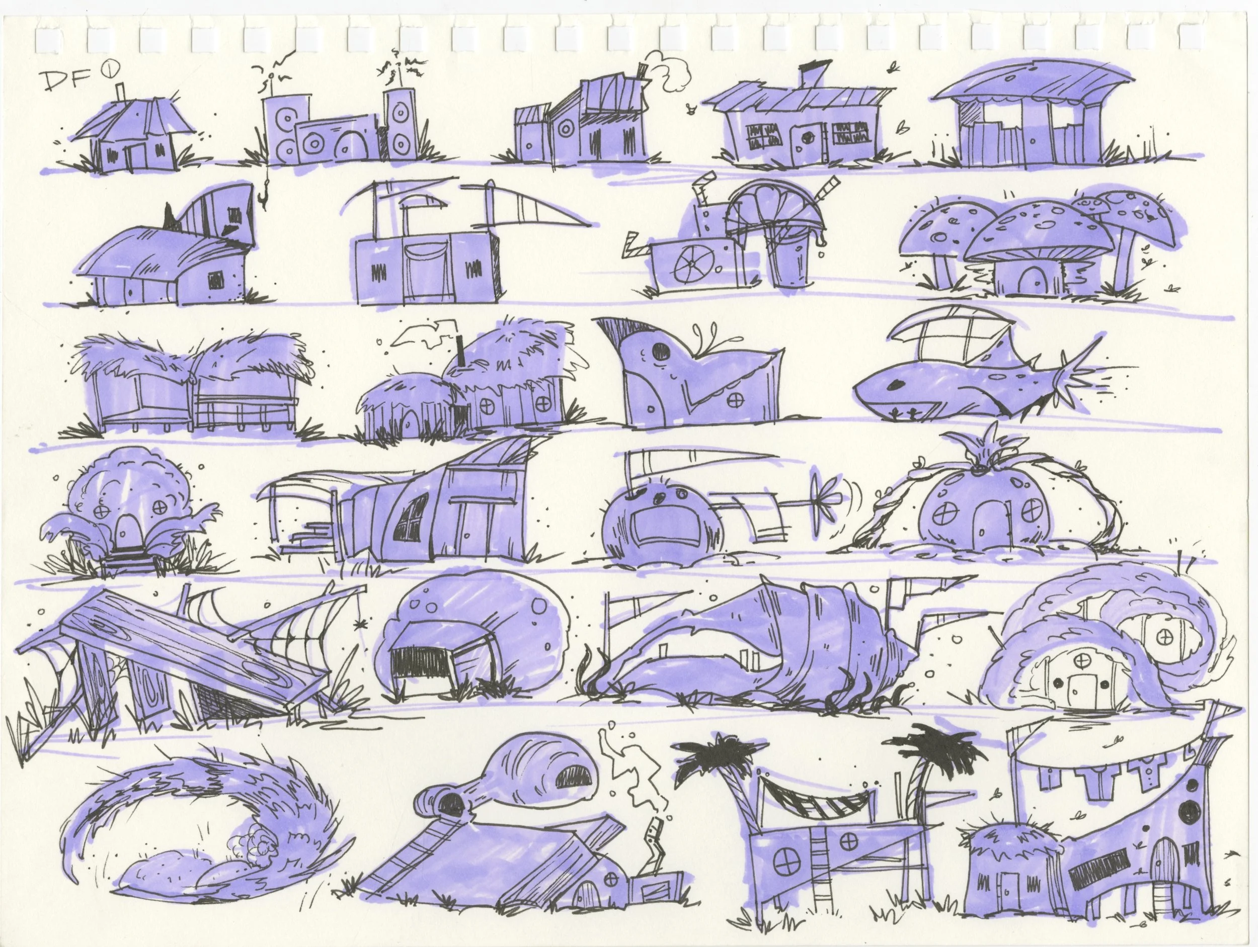 Sketchbook Drawings