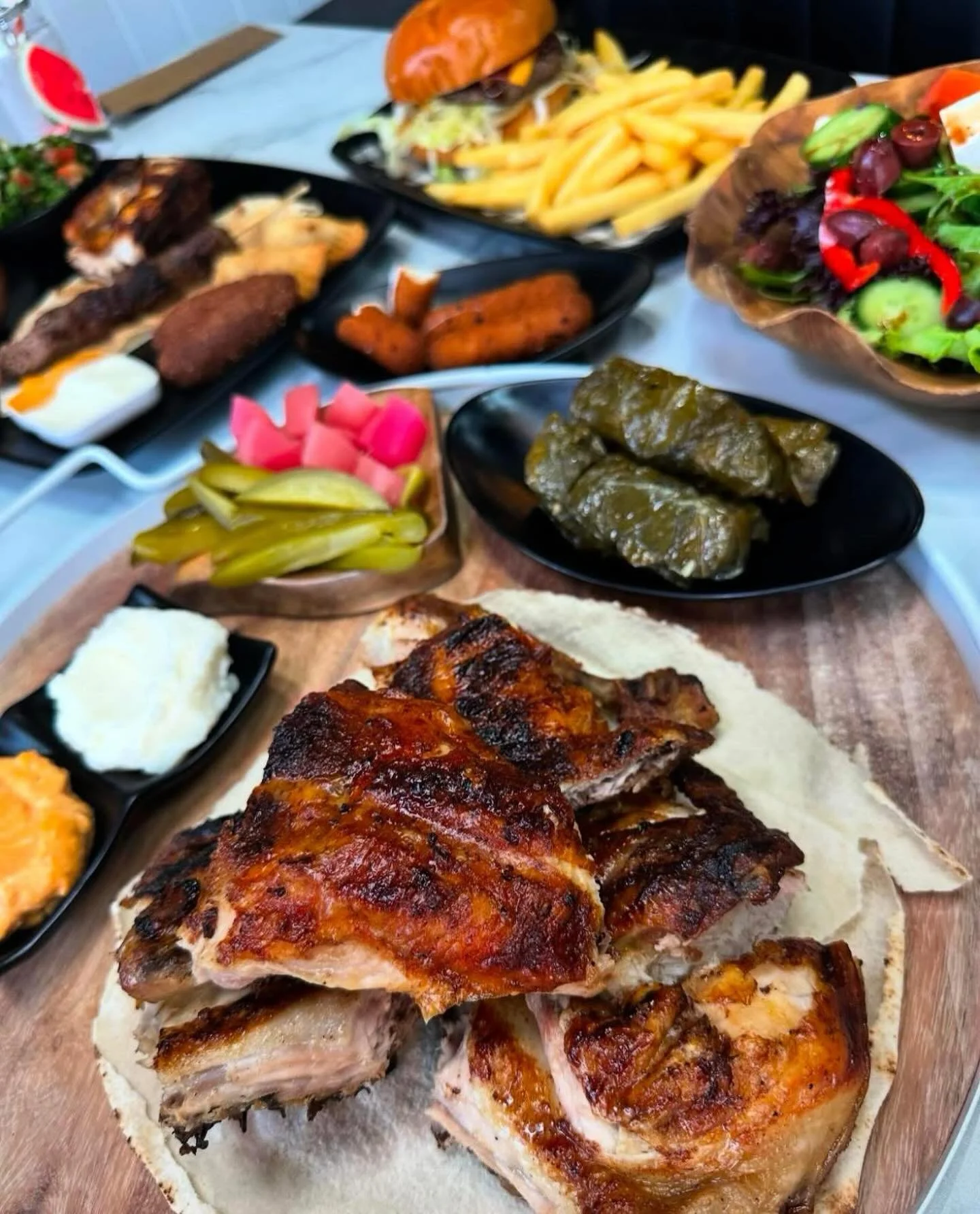 🔥 OPEN TODAY 🔥
🕚 11:00 AM &ndash; 9:00 PM

Fresh charcoal chicken, salads, sides &amp; more 🤤
Dine in or takeaway 🍗

📍 See you today!