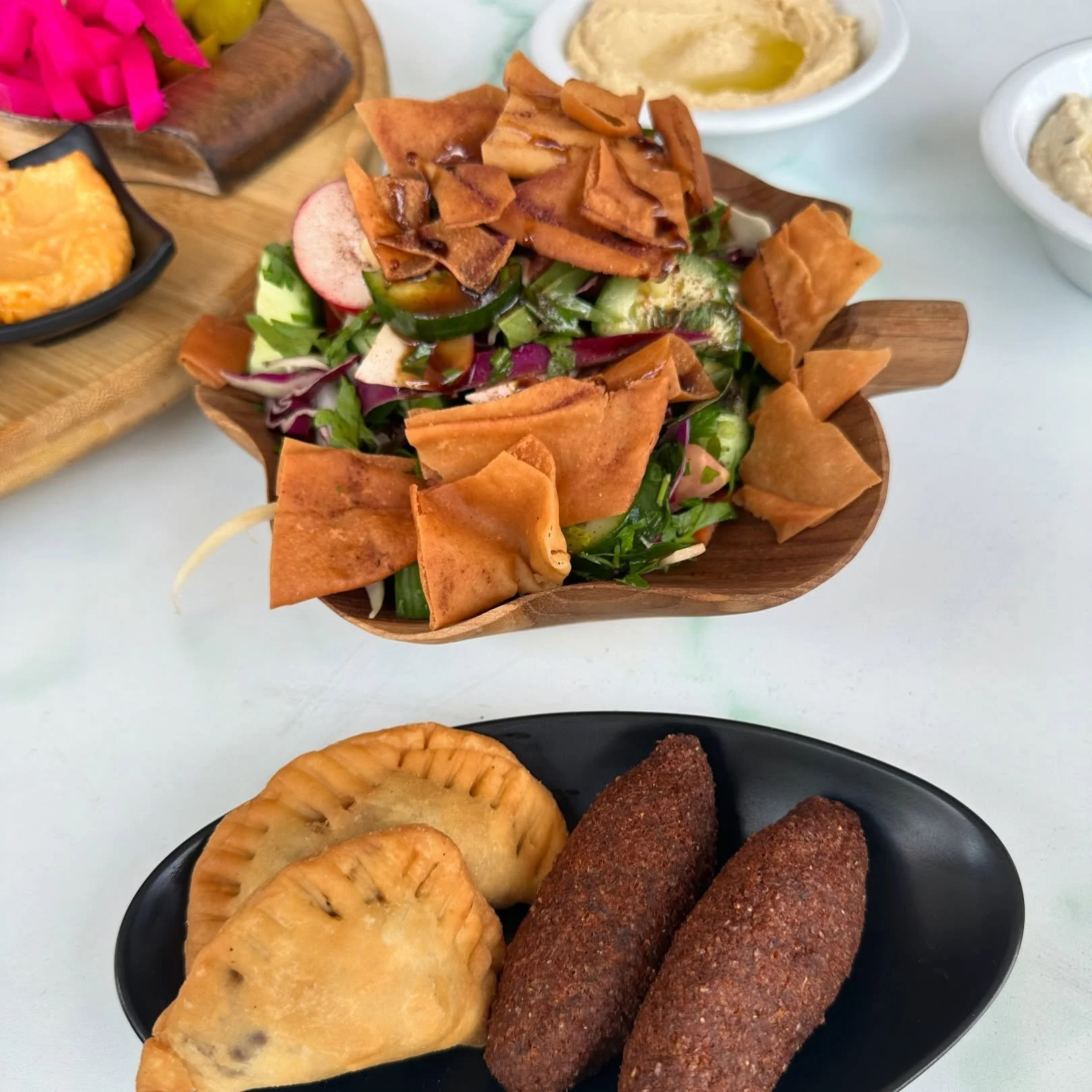 What&rsquo;s your favourite side dish? #riverwood #akly #chicken #lebanese #sydneyfoodie