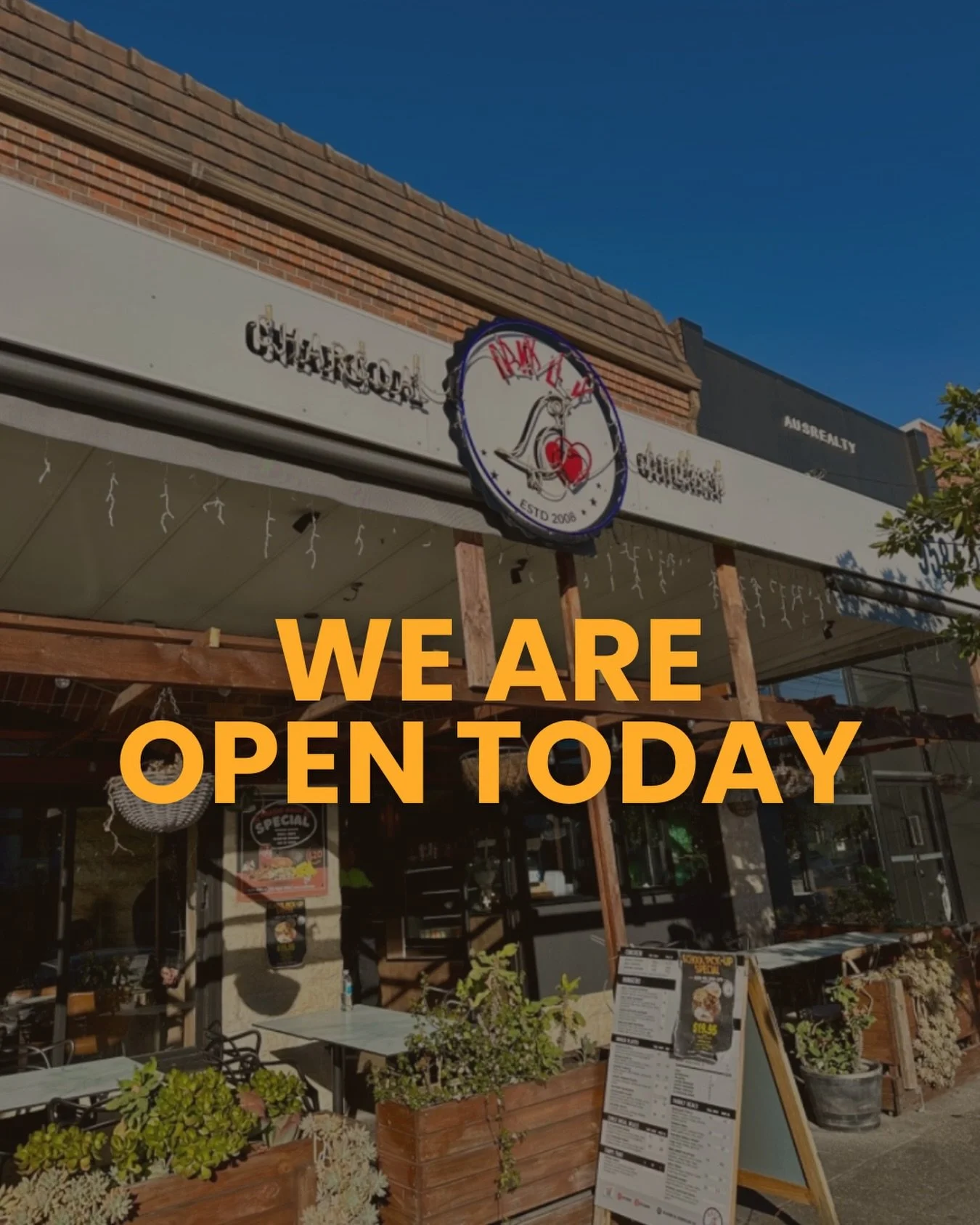WE LOOK FORWARD TO SEEING YOU AT AKLY TODAY #charcoalchickensydney #akly #riverwood #peakhurst