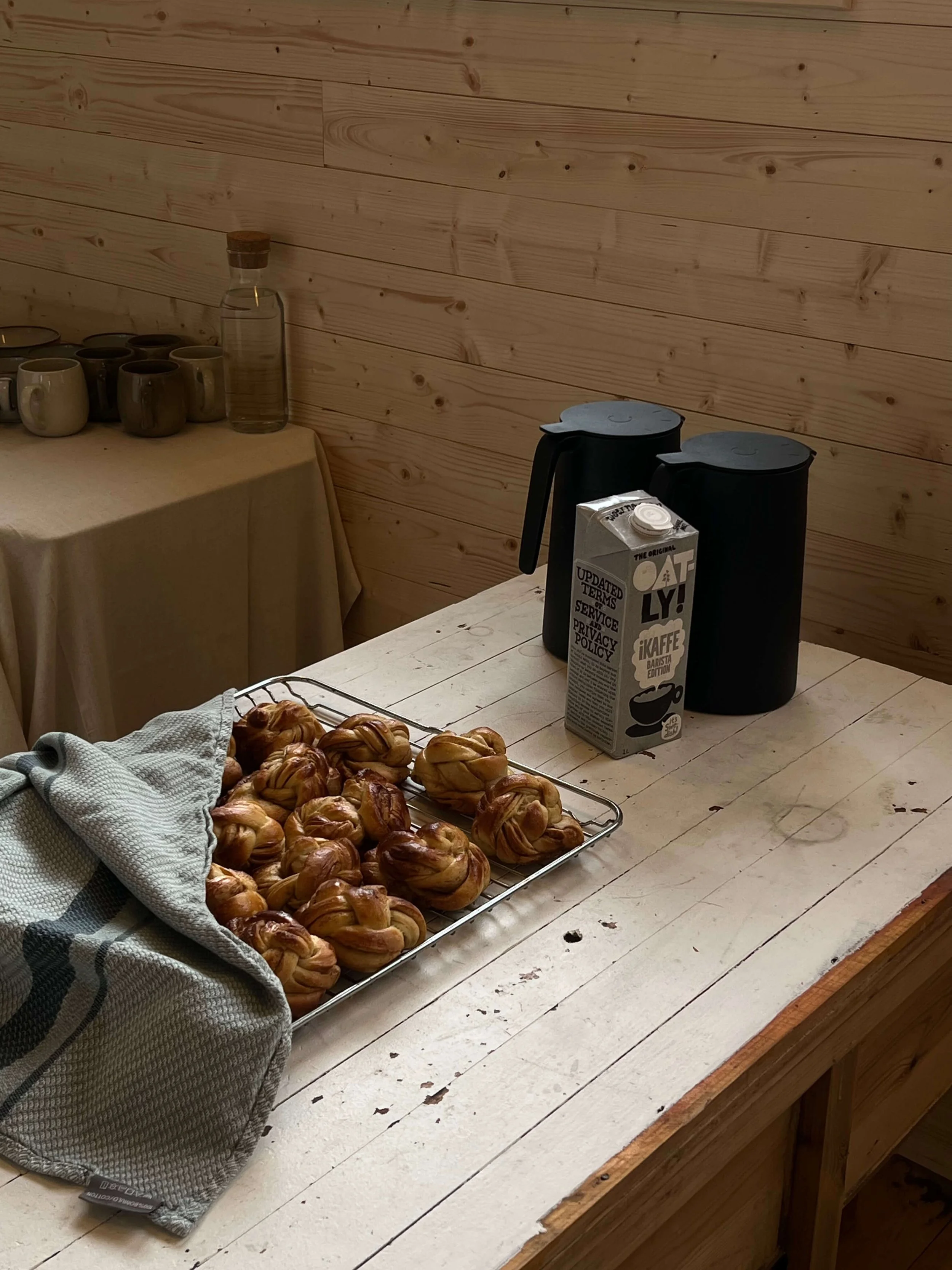 Baren kan brukes til servering