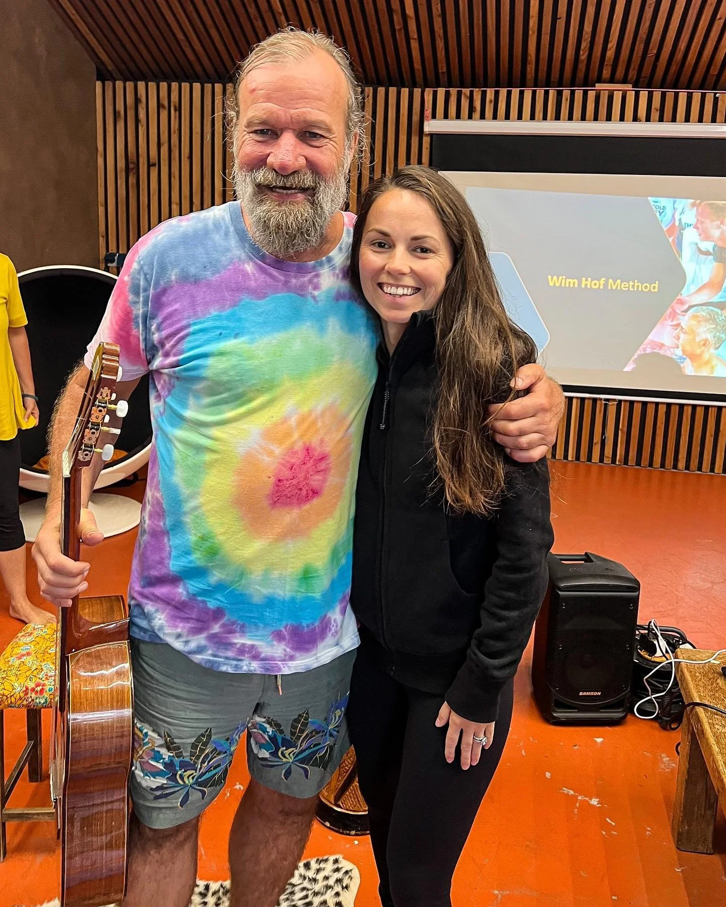 What a weekend with one of the most inspirational people on this planet @iceman_hof and his incredible daughter @laura_hof_alchemy 

Learning from them, laughing with them, sharing their energy, going beyond my comfort zone. Breathing, ice bathing, c