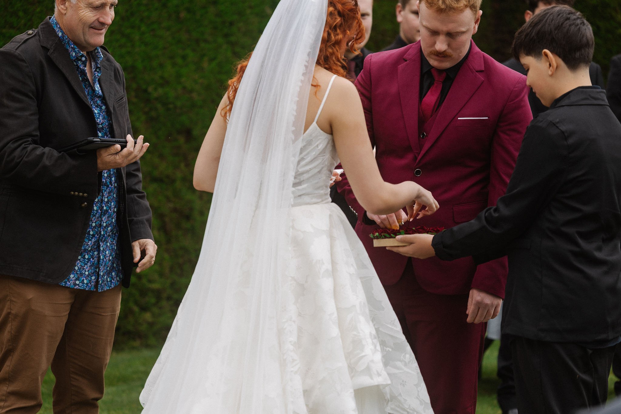 ceremony Gabi Jan Ashburton Trotts Garden wedding day photoshoot  christchurch canterbury new zealand  photoshoot wedding photography videography photographer videographer Kate Kish-73.jpg