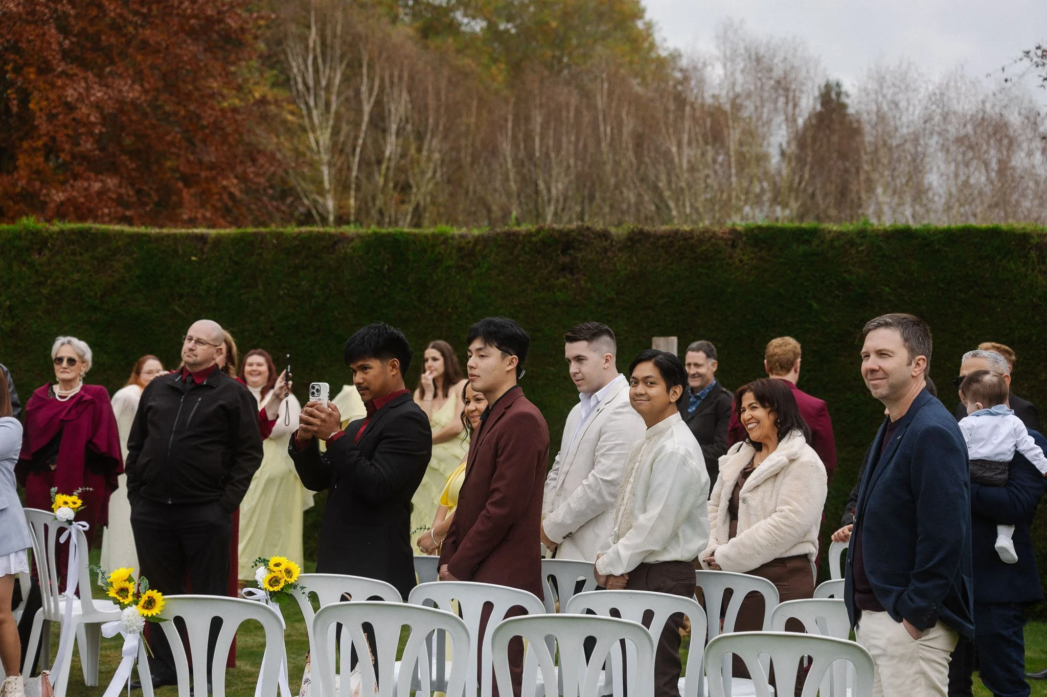 ceremony Gabi Jan Ashburton Trotts Garden wedding day photoshoot  christchurch canterbury new zealand  photoshoot wedding photography videography photographer videographer Kate Kish-43.jpg