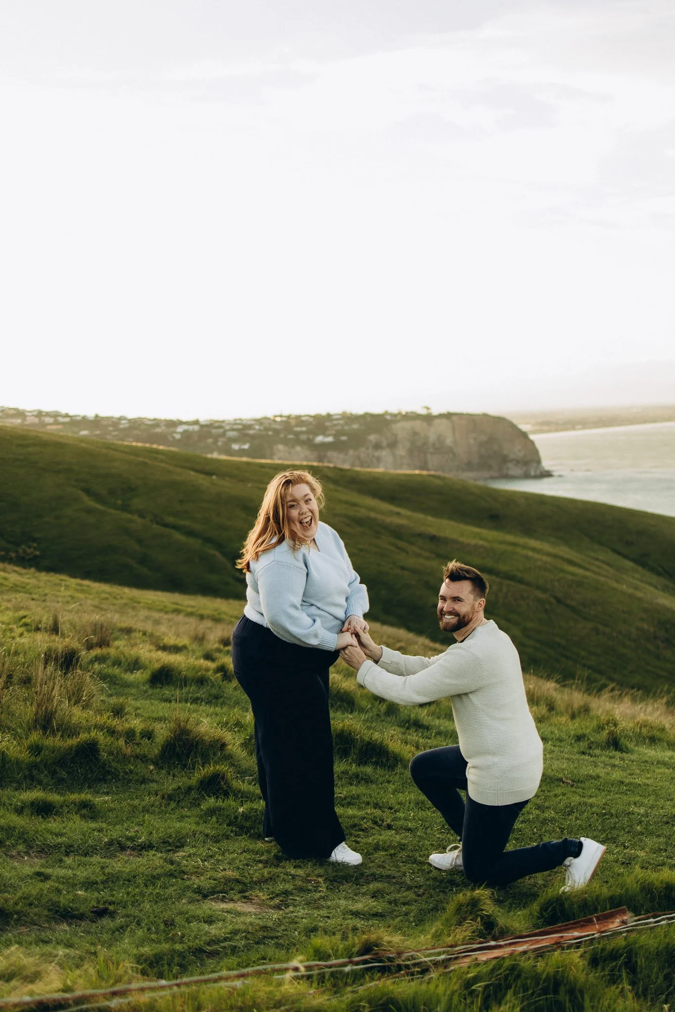 Wedding Photographer Christchurch New Zealand Godley Head engagement photoshoot -11.jpg