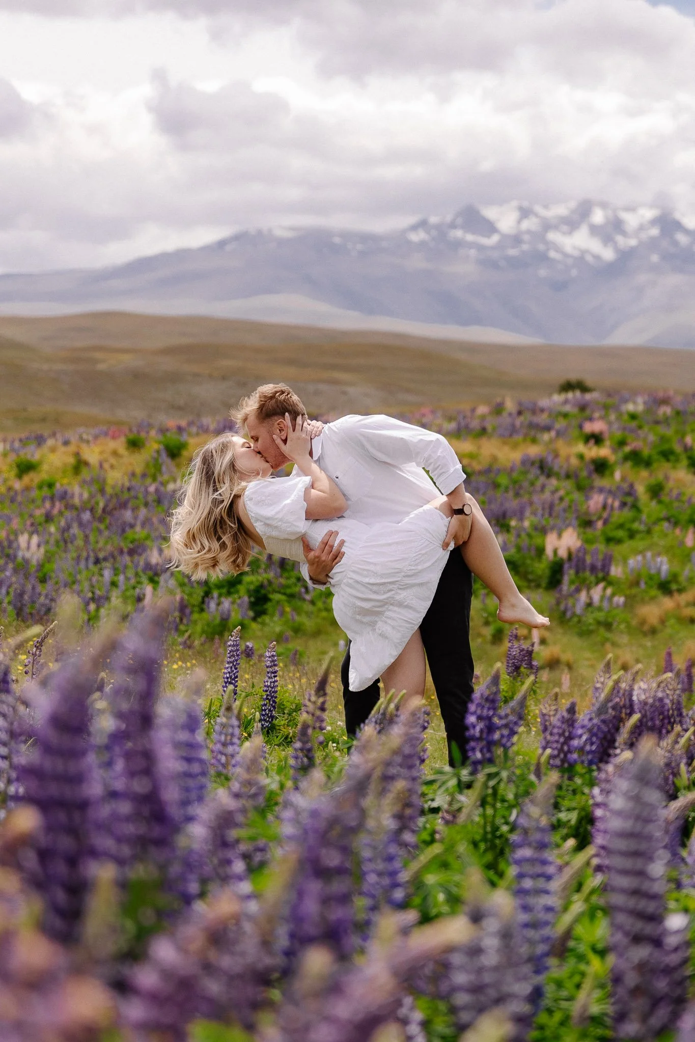 Wedding Photographer Christchurch New Zealand Lake Tekapo Lupin Season-03.jpg