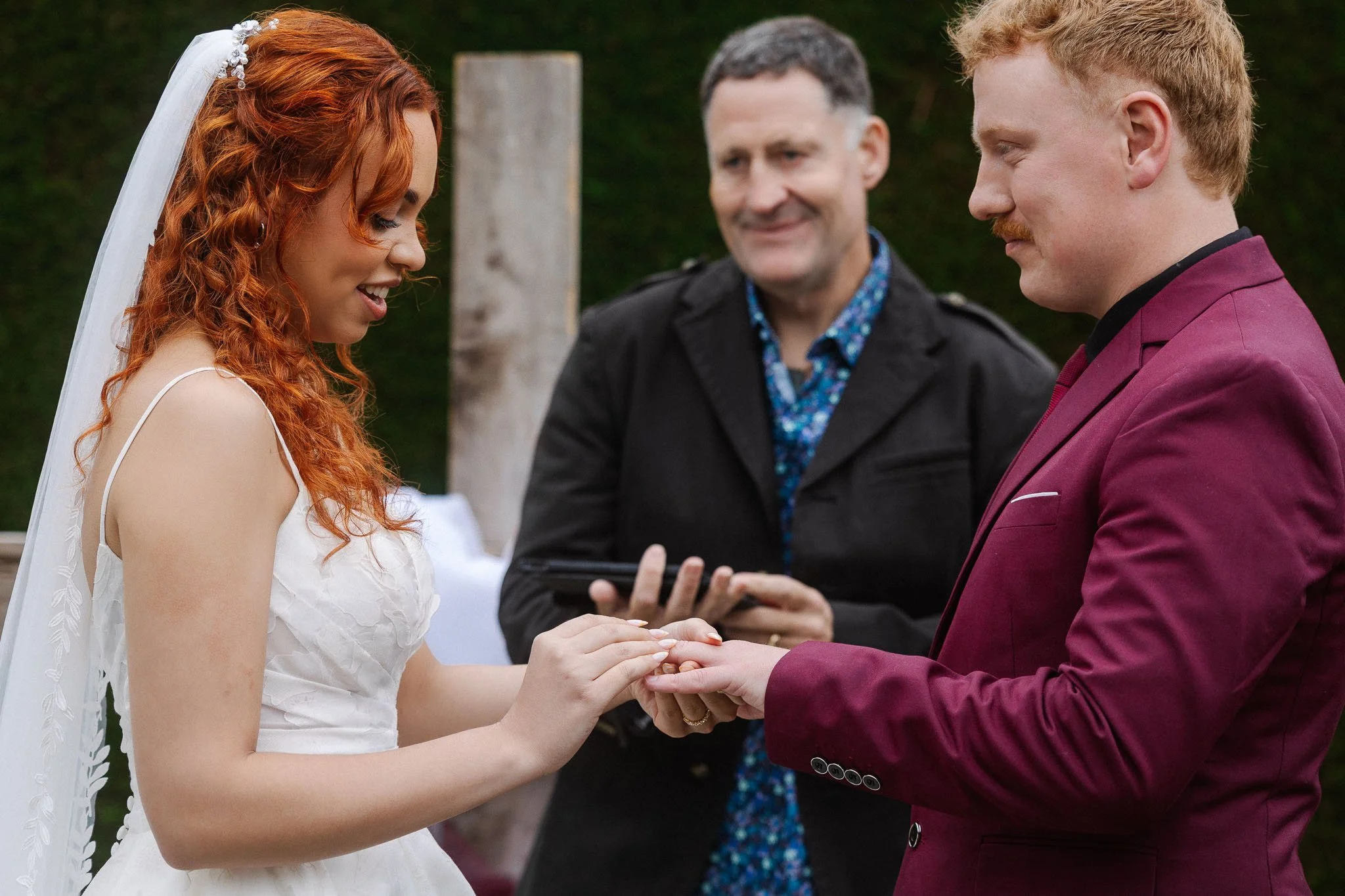 ceremony Gabi Jan Ashburton Trotts Garden wedding day photoshoot  christchurch canterbury new zealand  photoshoot wedding photography videography photographer videographer Kate Kish-78.jpg
