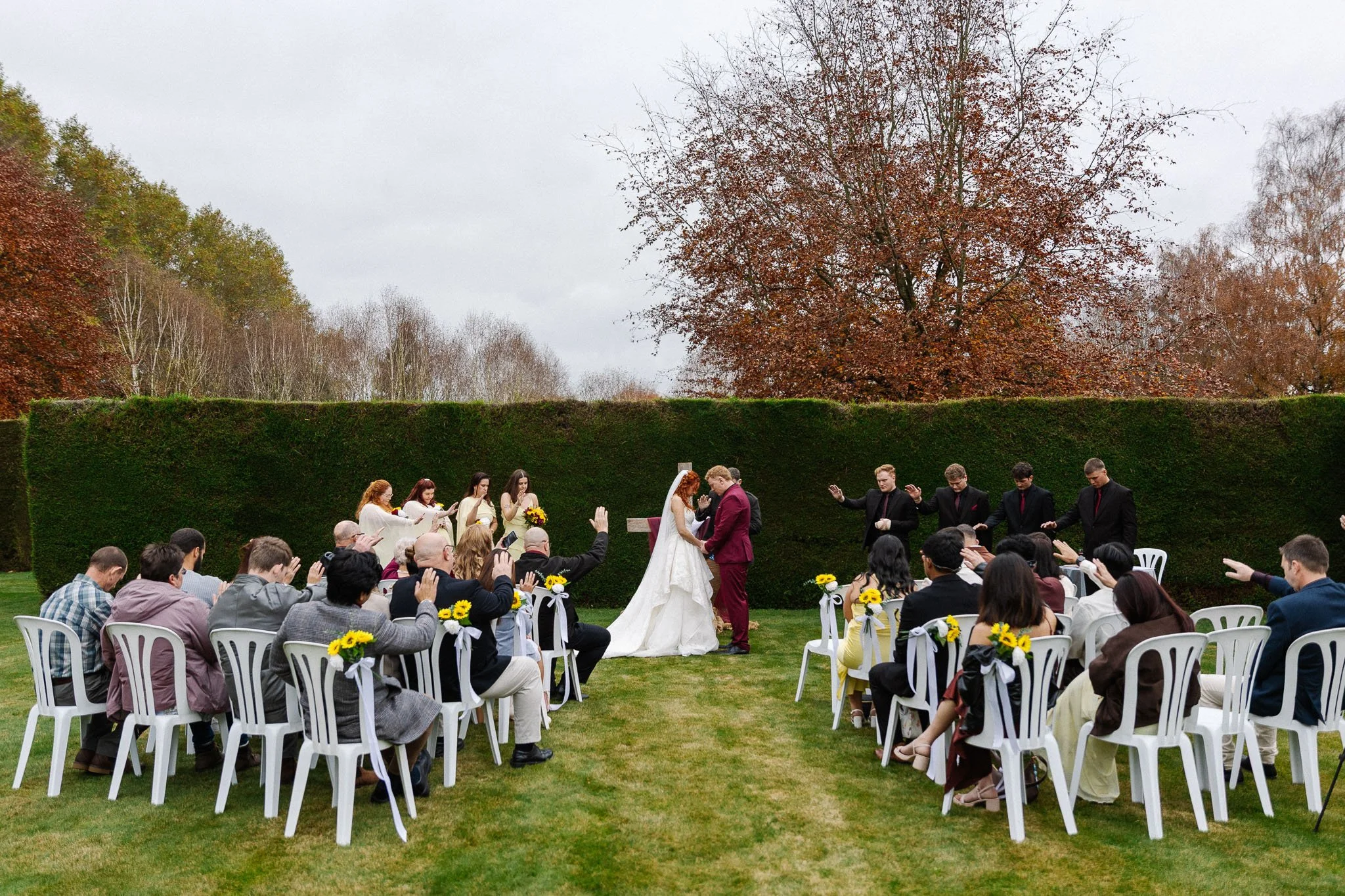 ceremony Gabi Jan Ashburton Trotts Garden wedding day photoshoot  christchurch canterbury new zealand  photoshoot wedding photography videography photographer videographer Kate Kish-92.jpg