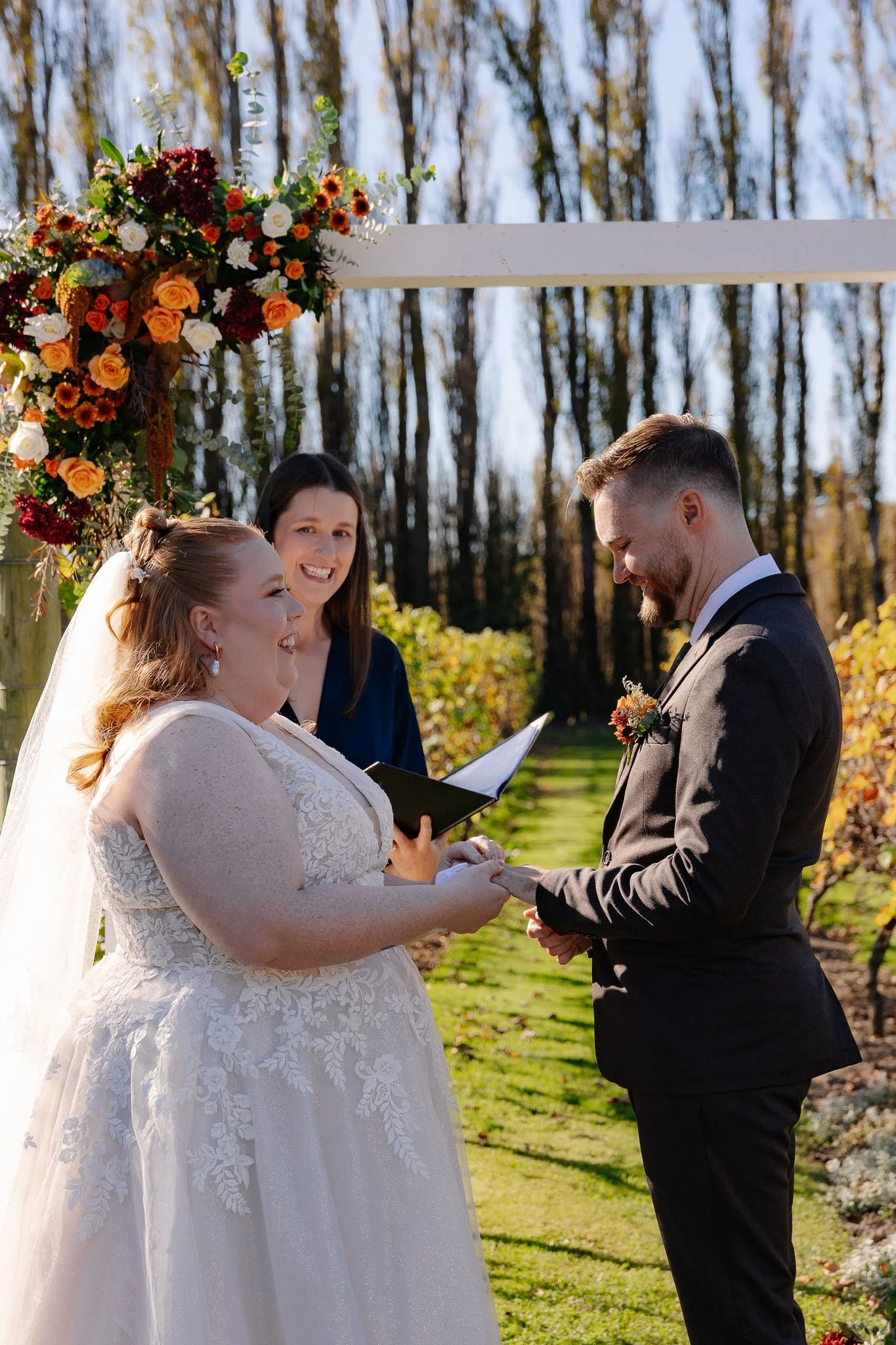 ceremony alysia shane wedding day photoshoot  christchurch canterbury new zealand cossar wineshed photoshoot wedding photography videography photographer videographer Kate Kish-75.jpg