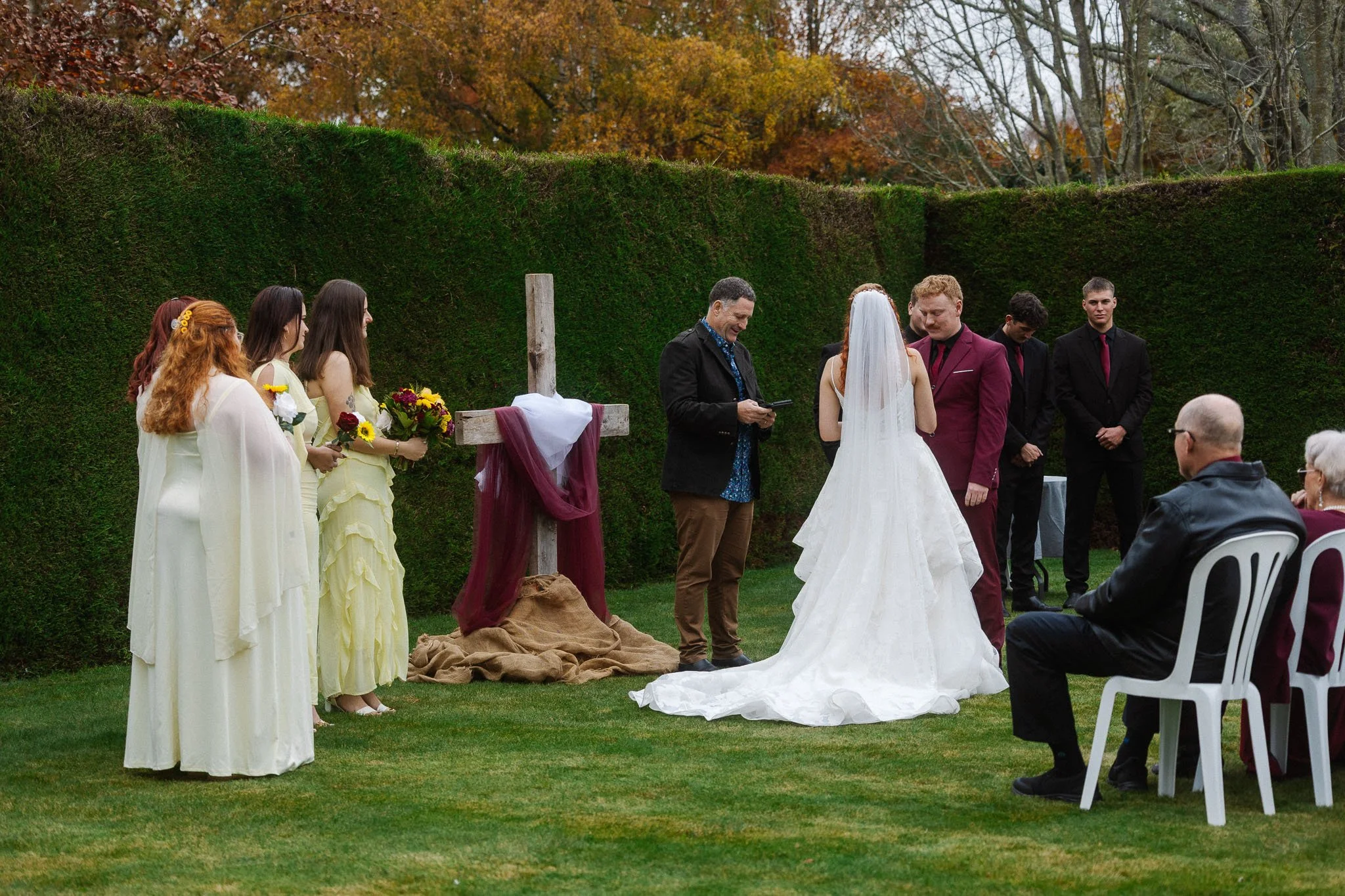 ceremony Gabi Jan Ashburton Trotts Garden wedding day photoshoot  christchurch canterbury new zealand  photoshoot wedding photography videography photographer videographer Kate Kish-72.jpg