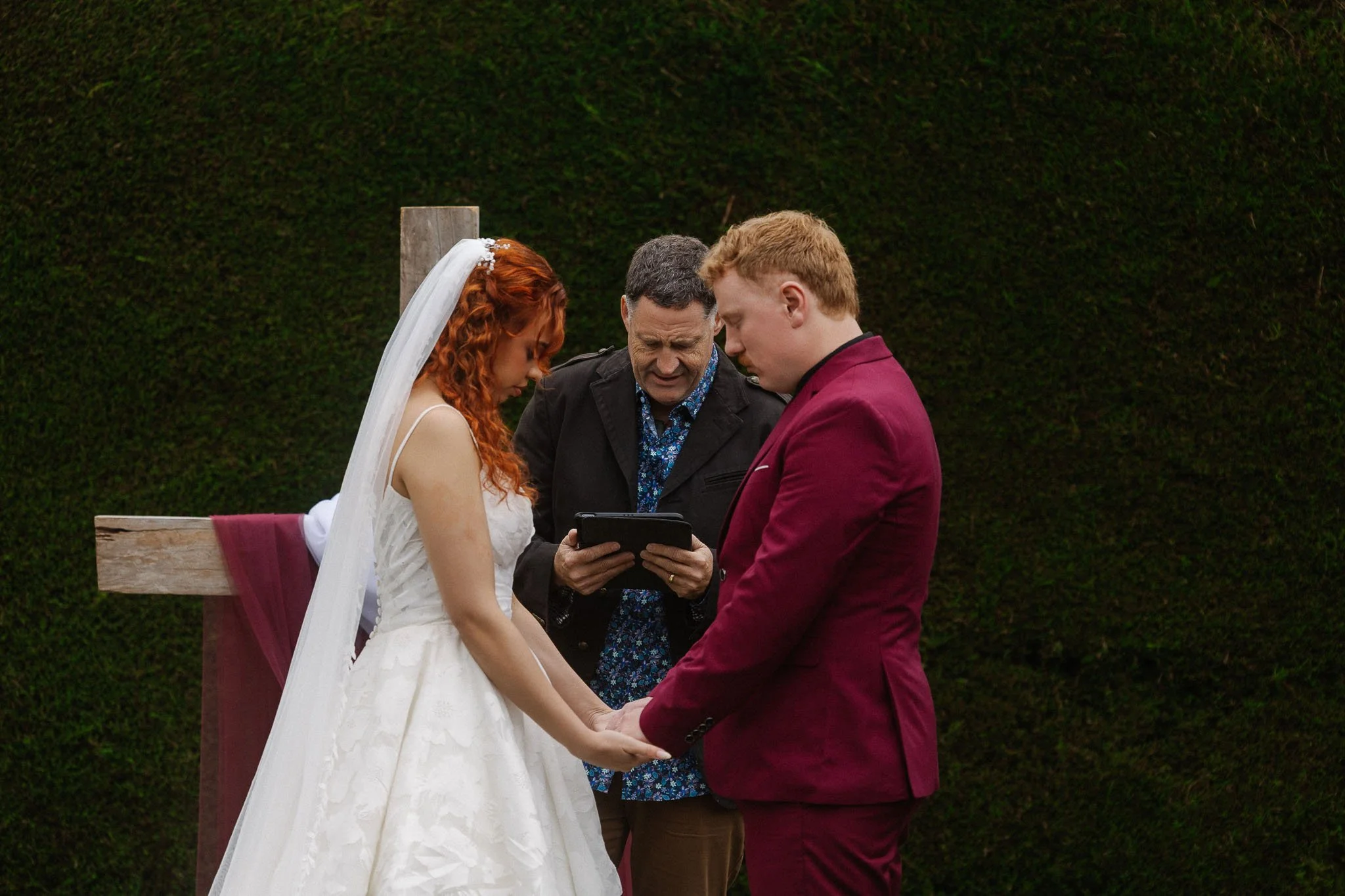 ceremony Gabi Jan Ashburton Trotts Garden wedding day photoshoot  christchurch canterbury new zealand  photoshoot wedding photography videography photographer videographer Kate Kish-54.jpg