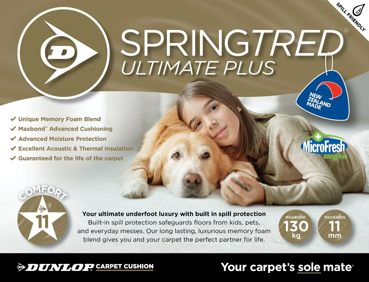 Dunlop Springtred Ultimate PLUS 11mm