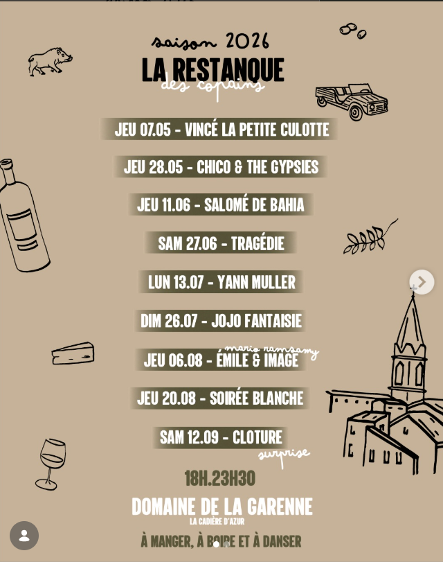 La restanque des copains